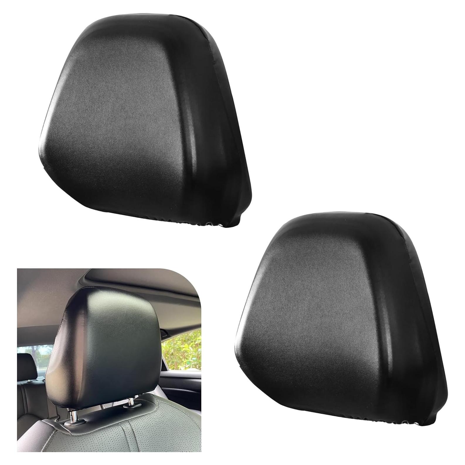 Cubiertas de reposacabezas Shakas 2 PCS, cuero impermeable M