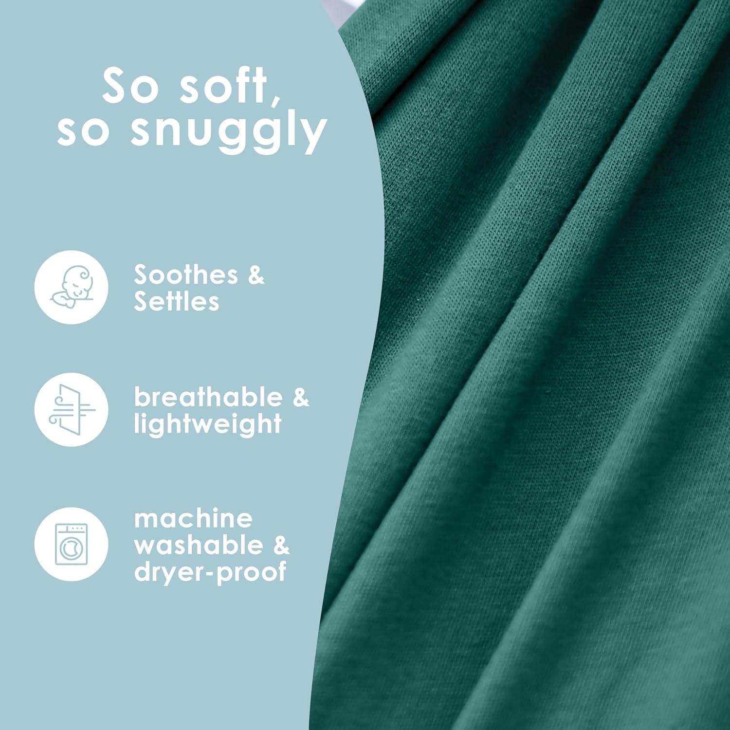 Fular Ergonómico Sleepy Wrap para Bebés 3.2-15.9 kg Verde Oscuro