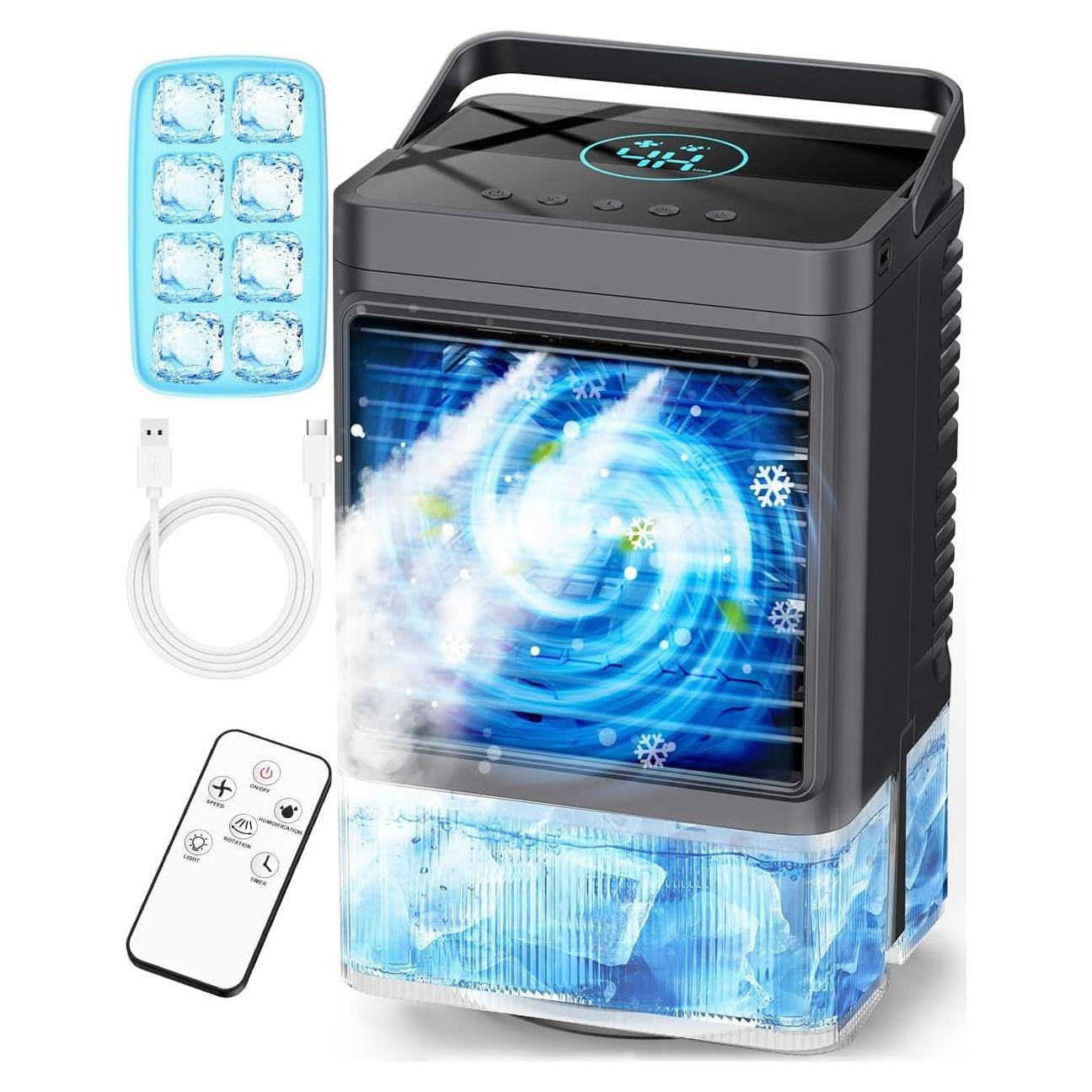 Aire Acondicionado Portátil COOLECH M9 4 en 1 1100ml