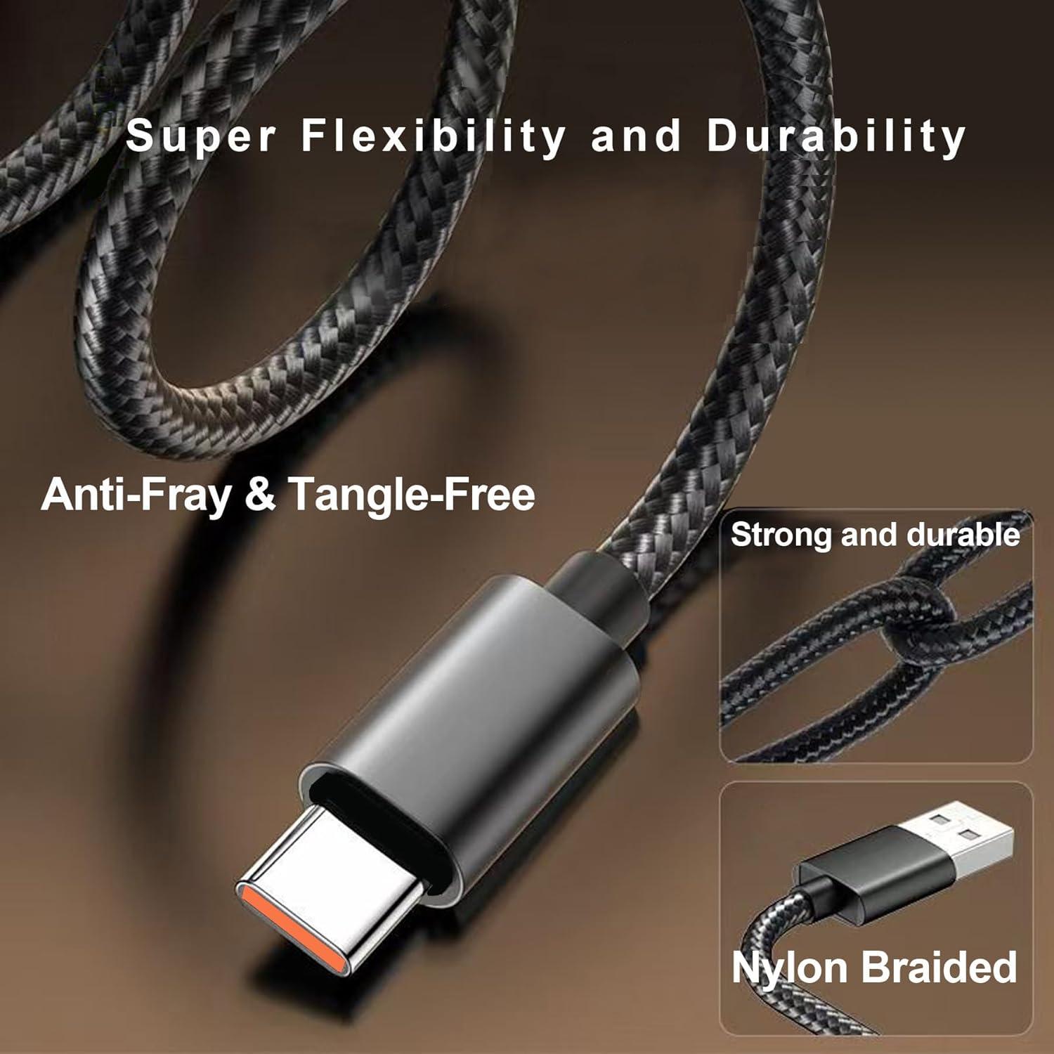 Cable de Carga USB-C 1M Nylon Trenzado Logitech Brio 4K