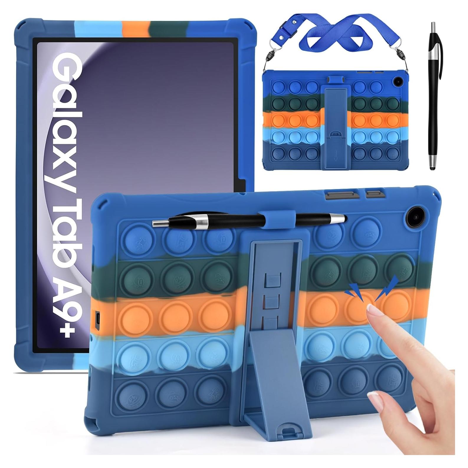 Funda de Silicona DETUOSI para Samsung Galaxy Tab A9 Plus 11" 2023
