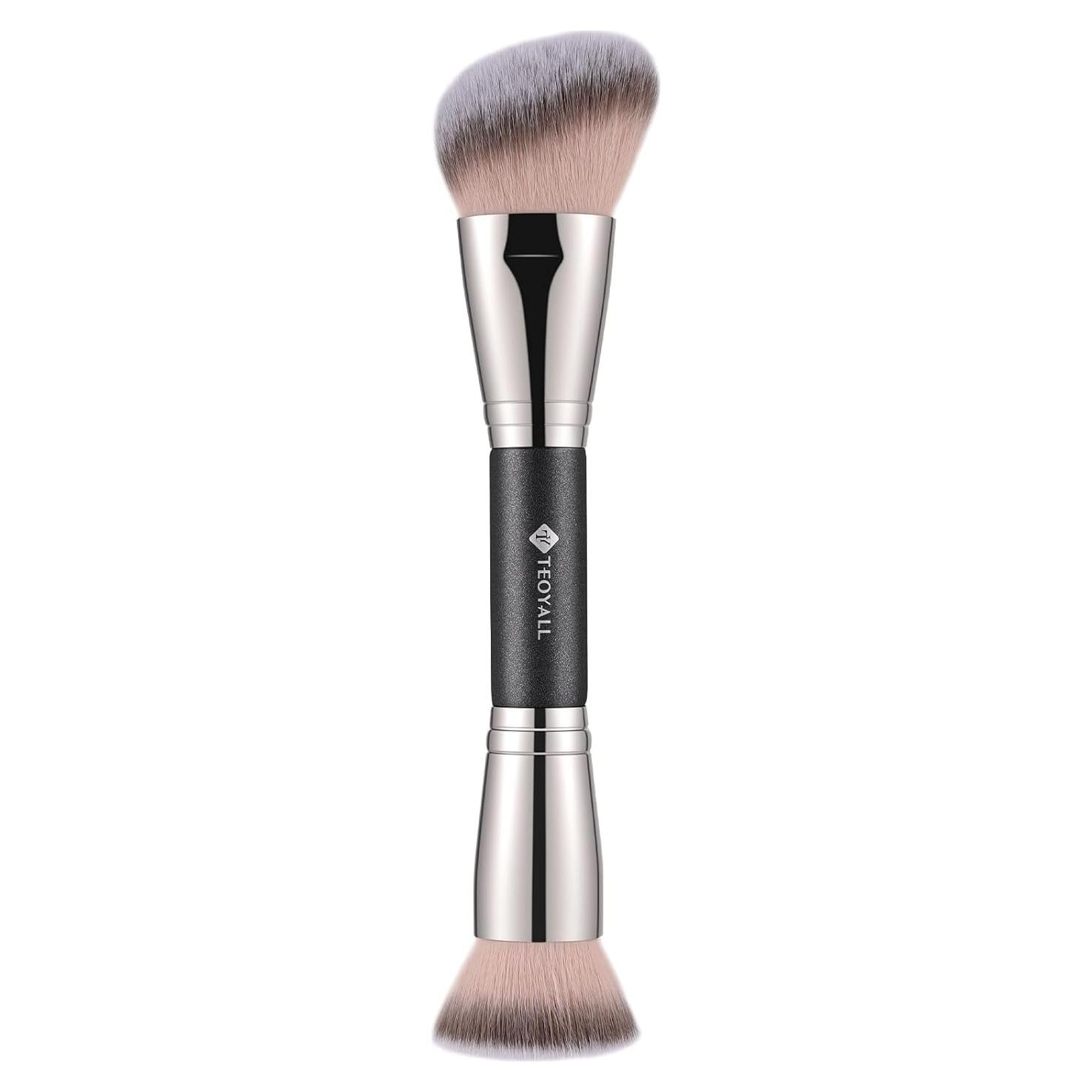 Pincel de Contorno Doble Cara TEOYALL - Punta Plana y Angulada