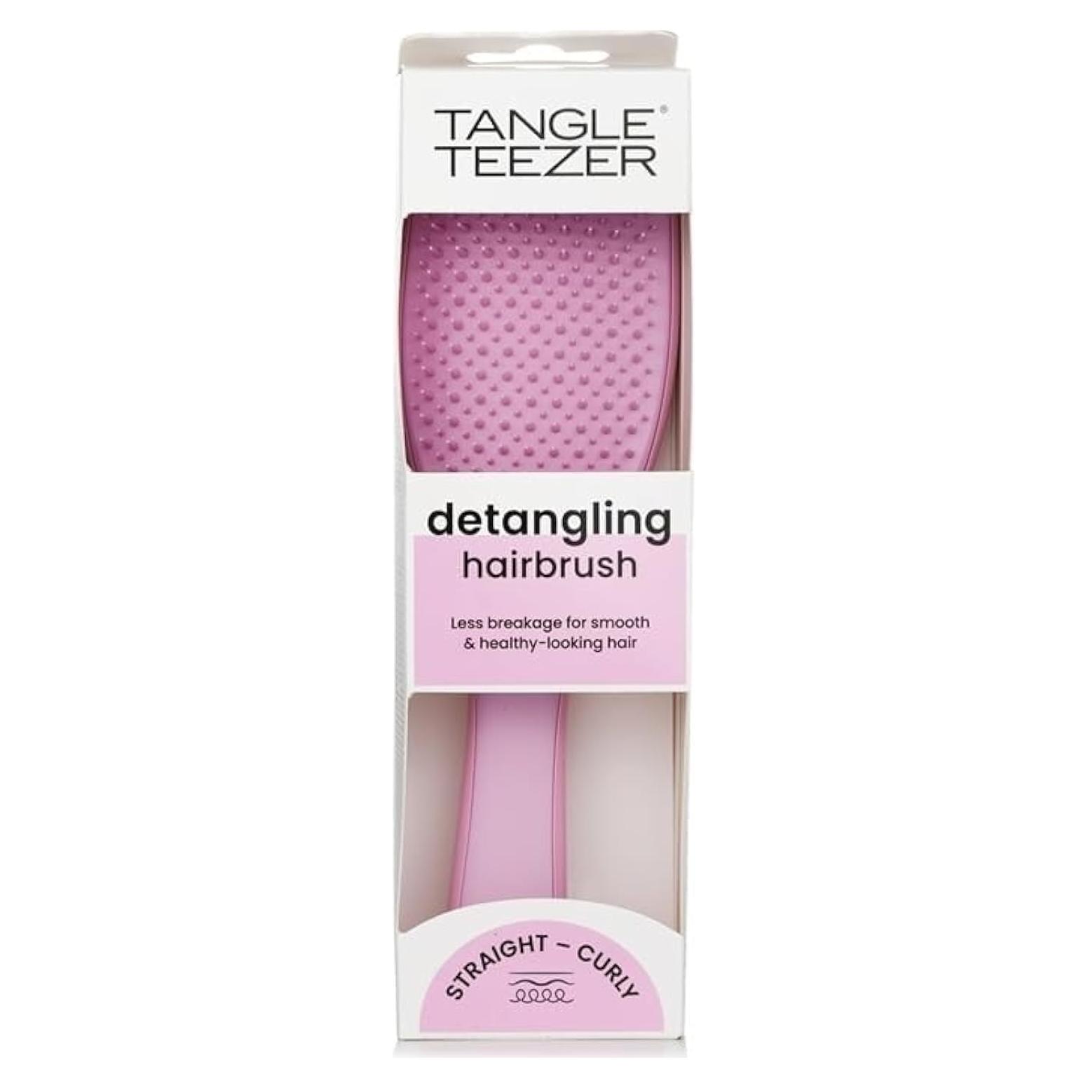 Cepillo Desenredante Tangle Teezer Rosa para Cabello Húmedo y Seco