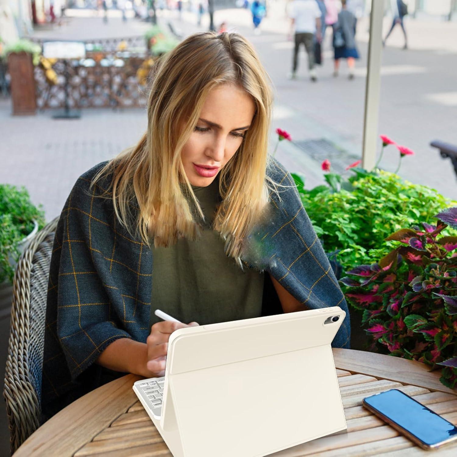 Funda de Teclado KENKE para iPad 10ª y 11ª Generación 2022/2025