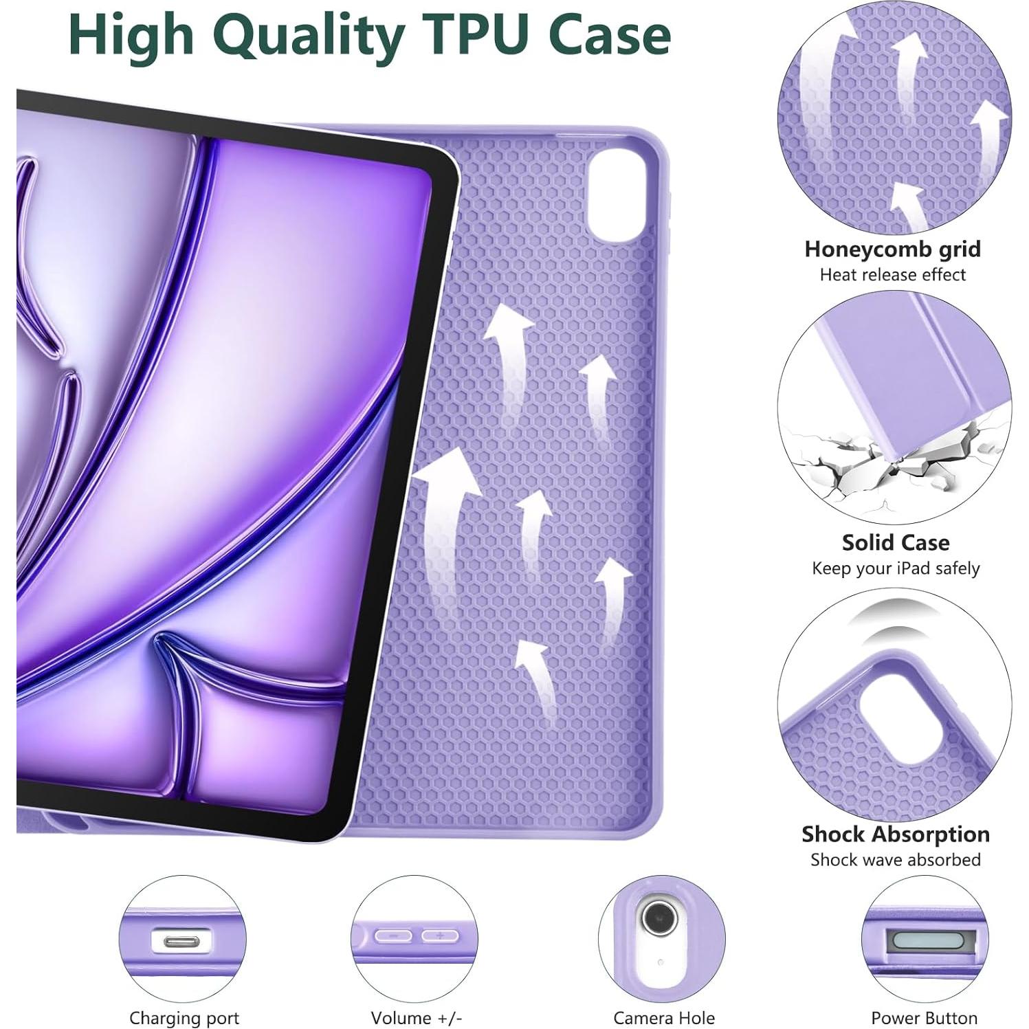 Funda con Teclado TaIYanG para iPad Air 11" 2022/2024