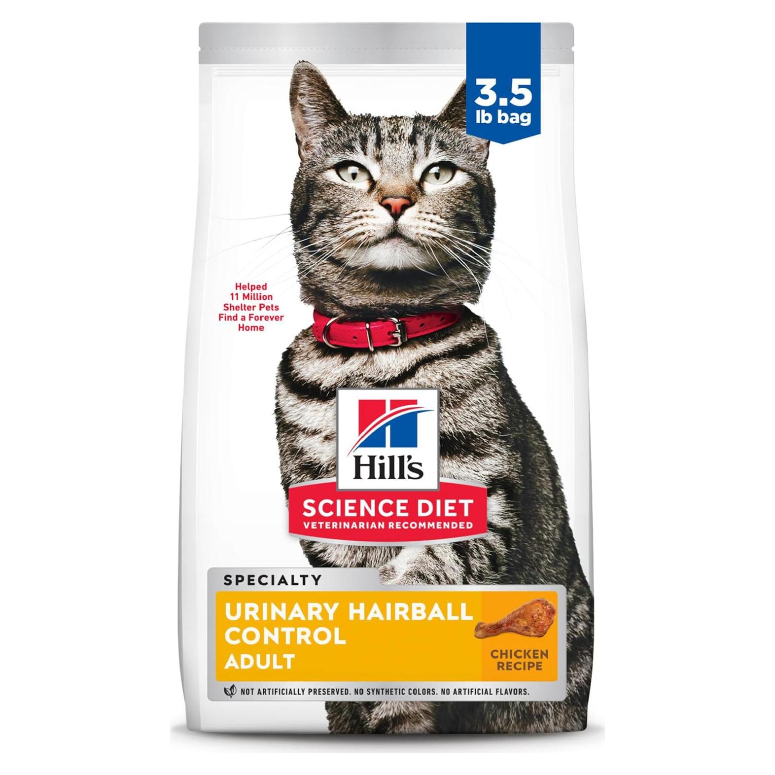 Comida Seca para Gatos Hill's Science Diet Pollo 1.58 kg