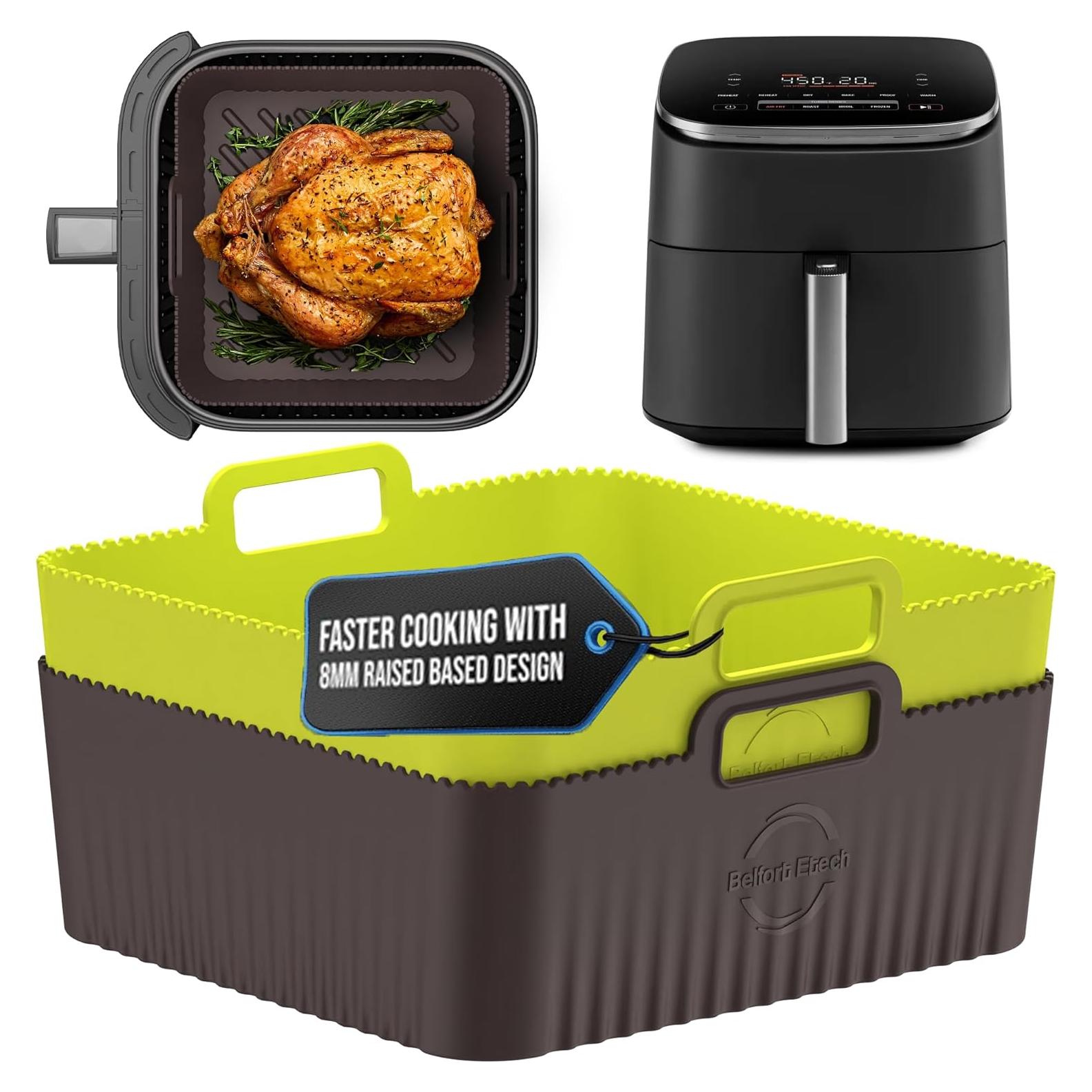 Forros de Silicona para Freidora de Aire Cosori 6Qt 21.1cm