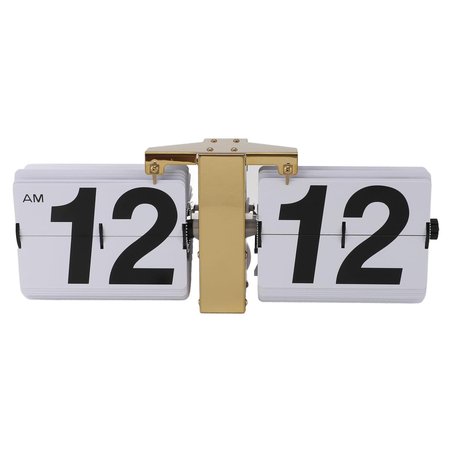 Reloj de Volteo Automático Genérico Oro Digital 36x14cm