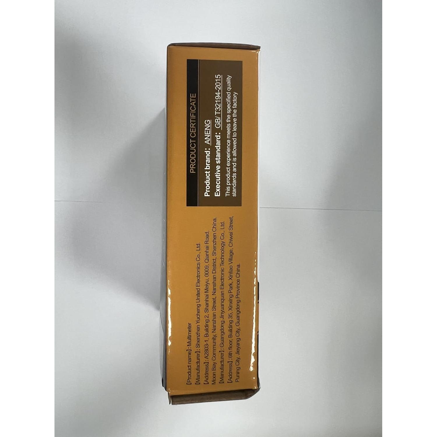 Multímetro Digital ANENG SZ06 Rojo - Mide Voltaje AC/DC y Más