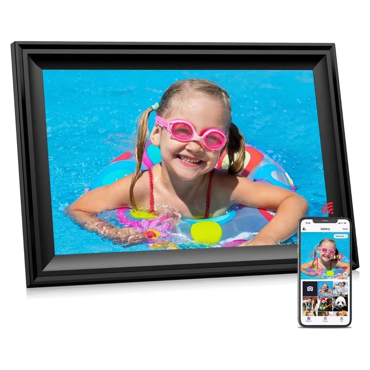 Marco de Fotos Digital WiFi 10.1" ThankViP Pantalla HD 16GB