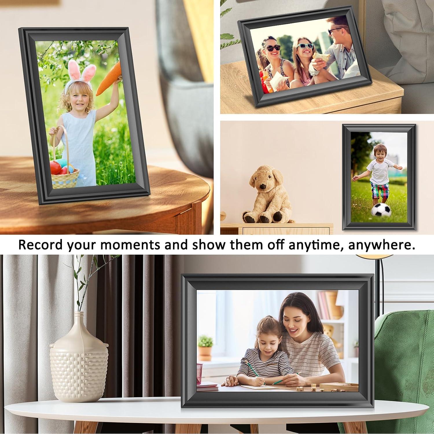 Marco de Fotos Digital WiFi 10.1" ThankViP Pantalla HD 16GB