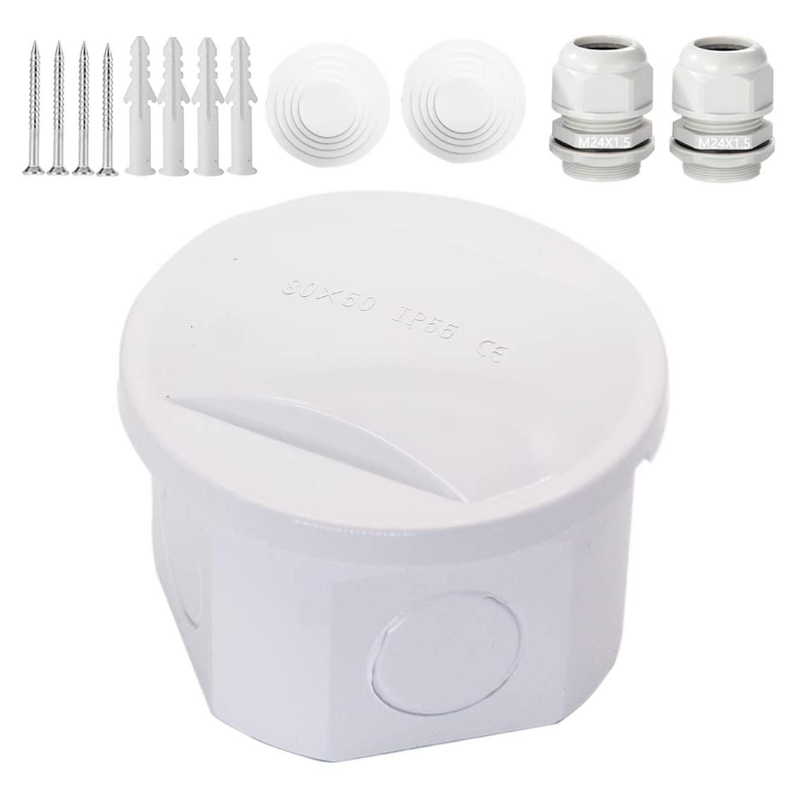 Caja de Conexiones Zulkit IP55 Plástico ABS 20x5 cm