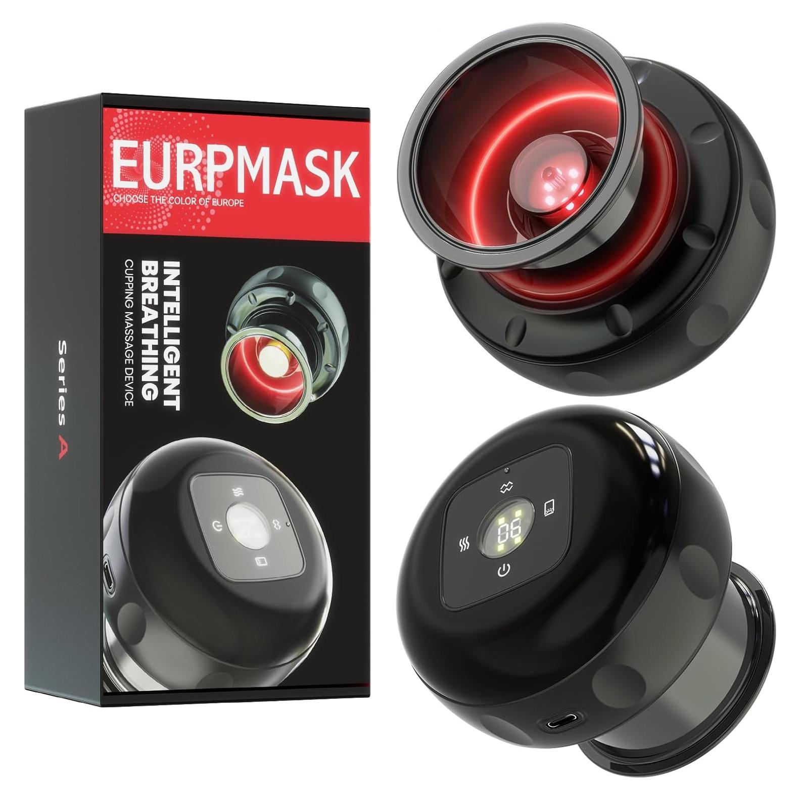 Kit de Ventosas Eléctricas 2 Paquete EURPMASK para Masaje