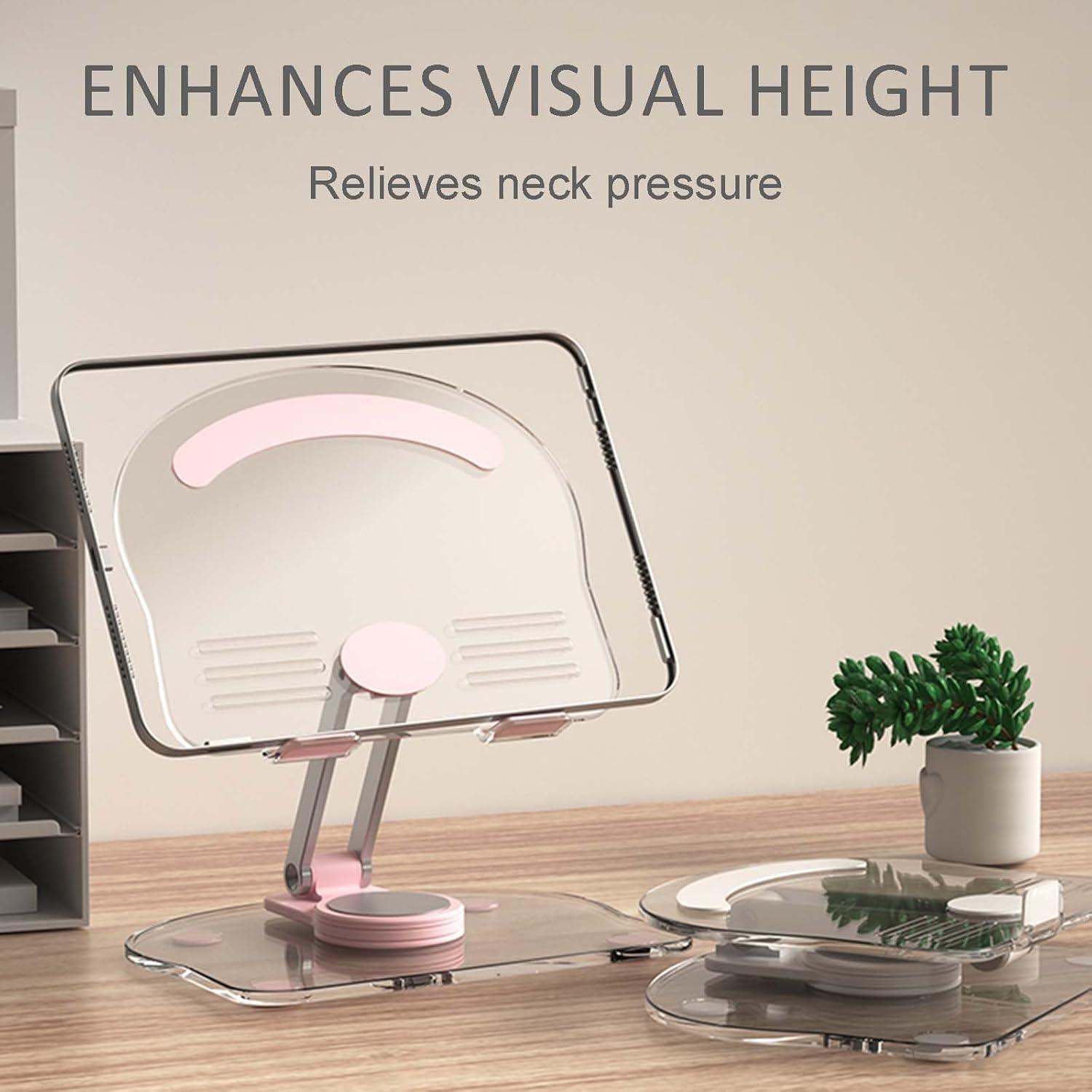 Soporte para Tablet XIYIASUN M1020 Rosa Ajustable 360°