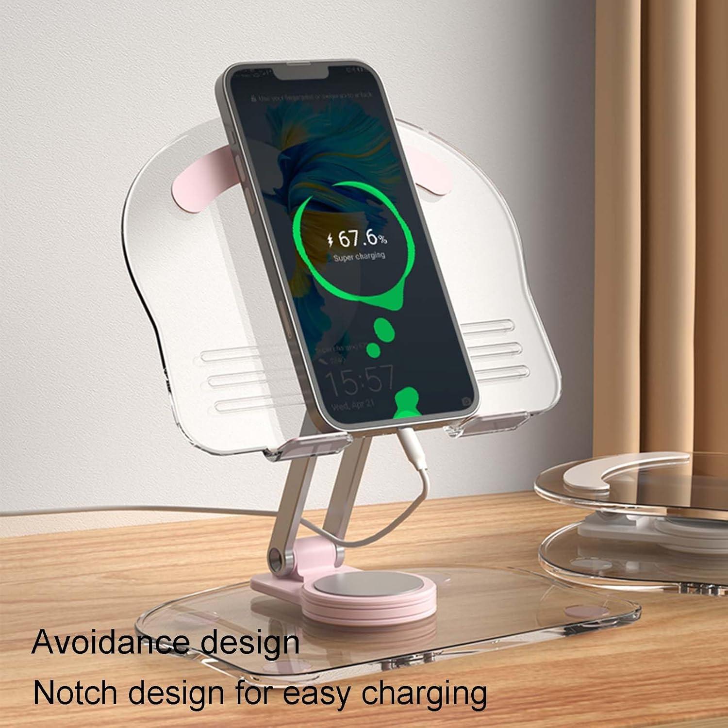 Soporte para Tablet XIYIASUN M1020 Rosa Ajustable 360°