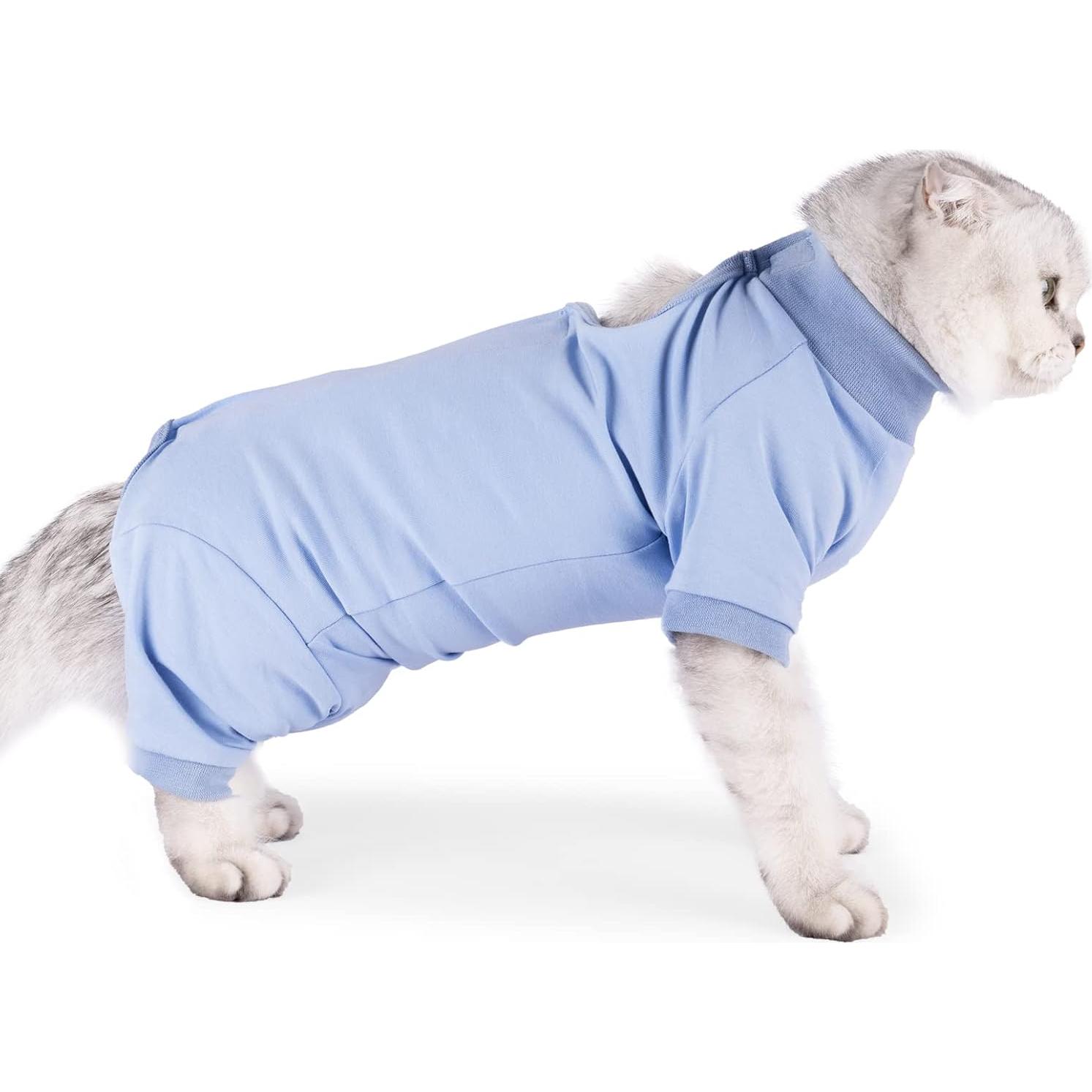 Traje de Recuperación Quirúrgica Lianzimau para Gatos y Perros
