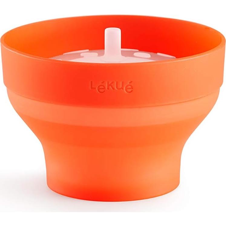 Molde para Palomitas de Microondas Lékué 600ml Rojo