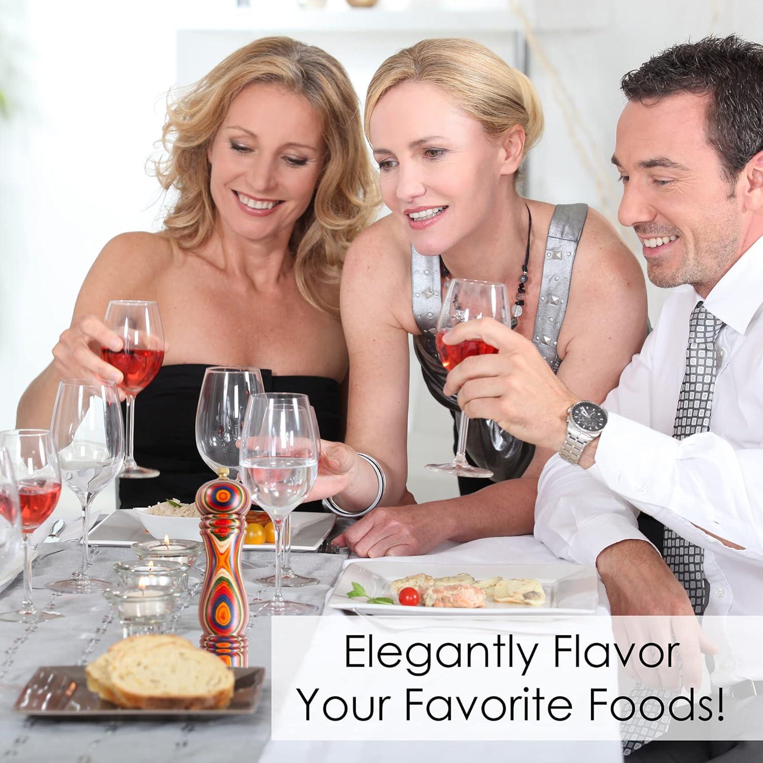 Molinillo de Pimienta Totally Bamboo Marrakesh 20 cm Ajustable