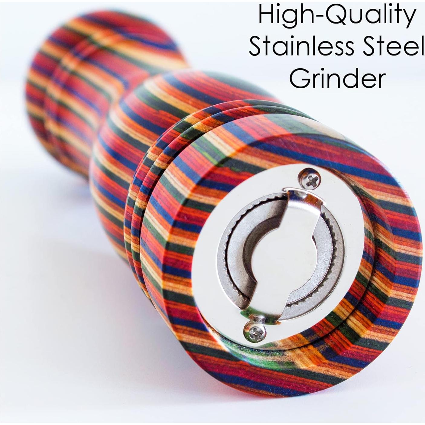 Molinillo de Pimienta Totally Bamboo Marrakesh 20 cm Ajustable