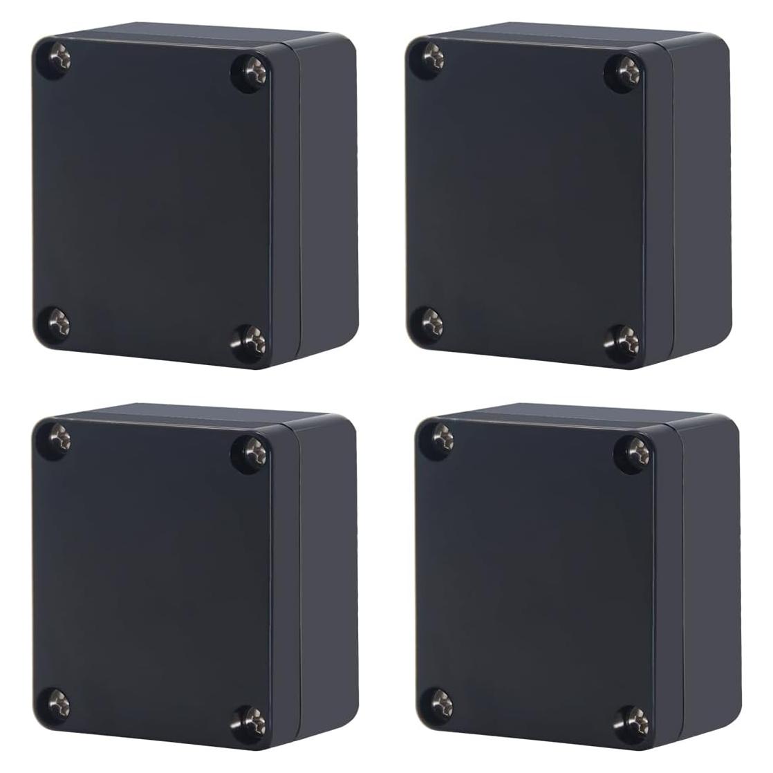 Caja de Proyecto IP65 Otdorpatio Negra 63x58x33mm a Prueba de Agua