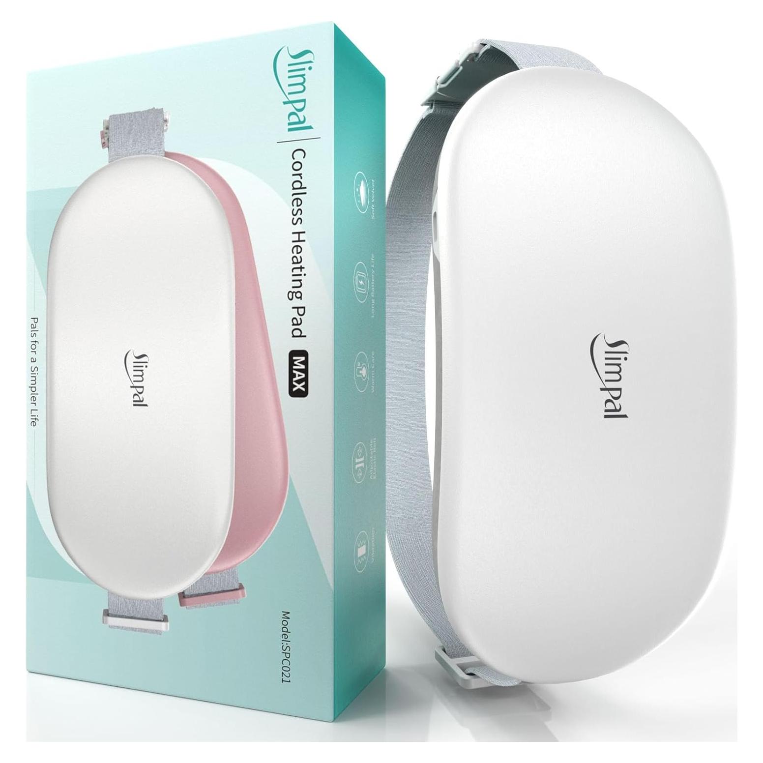 Almohadilla Térmica Slimpal Grande Inalámbrica para Alivio Menstrual