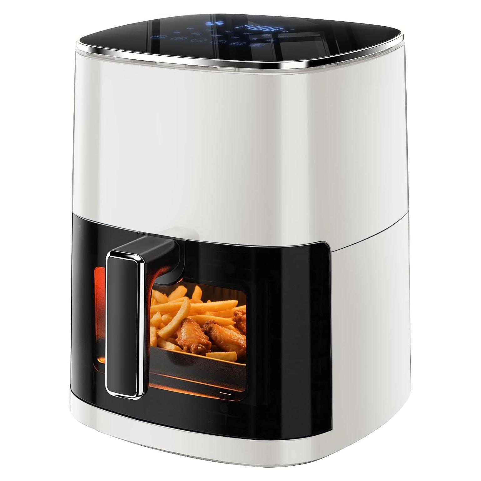 Freidora de Aire Simple Deluxe 6L Digital 1700W Beige