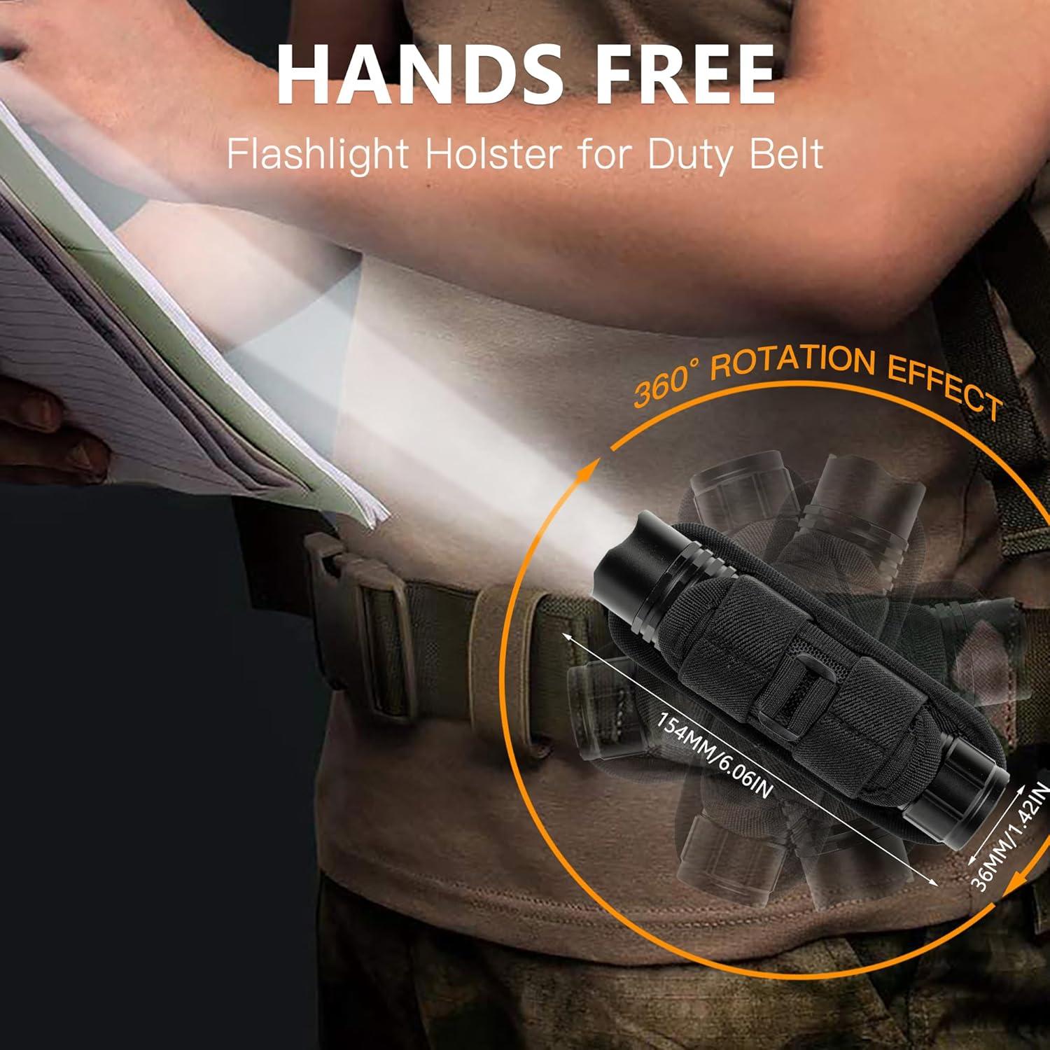 Linterna Recargable Táctica KunHe F15-1 LED 1000 Lúmenes IPX7