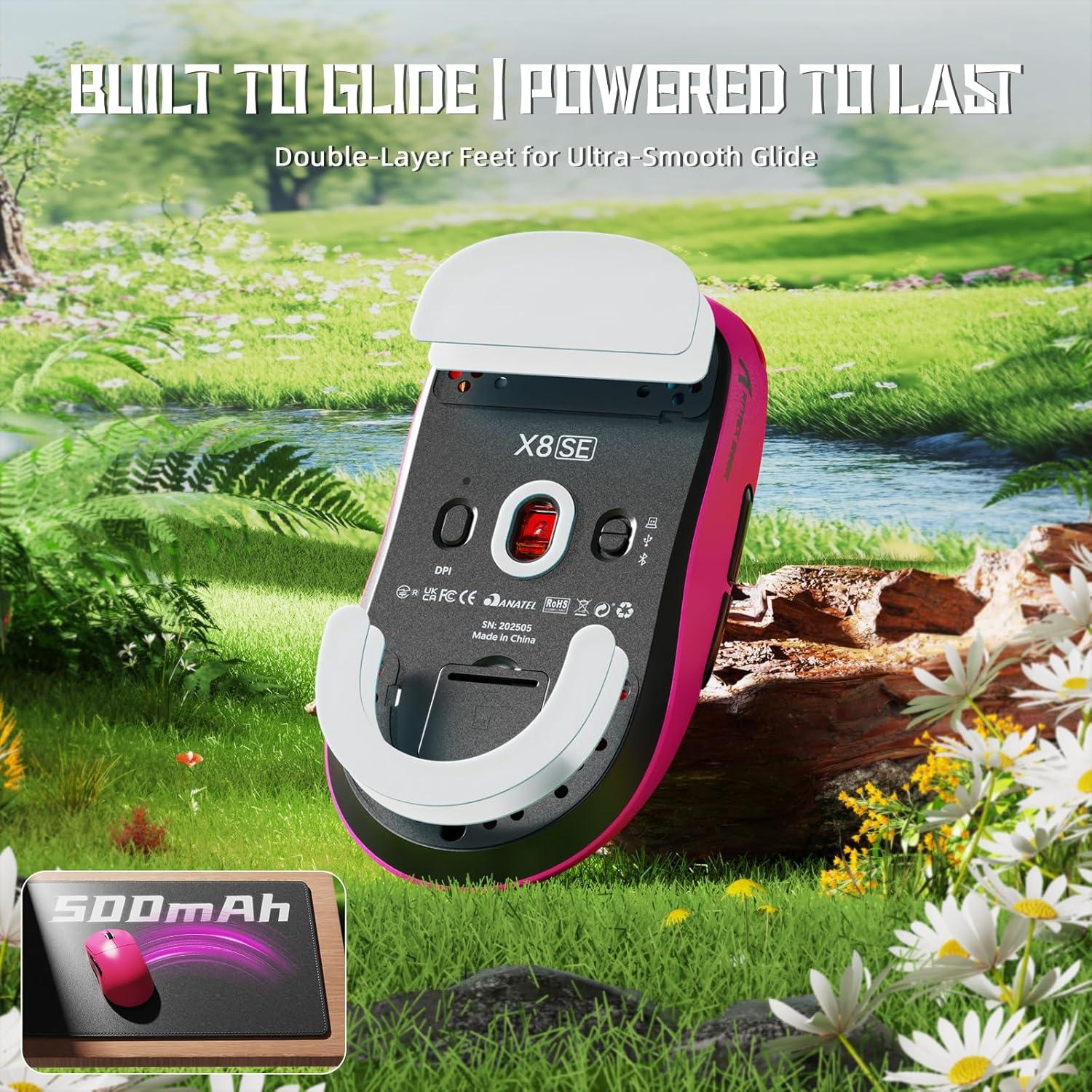 Ratón Gaming Inalámbrico ATTACK SHARK X8 SE 25000 DPI