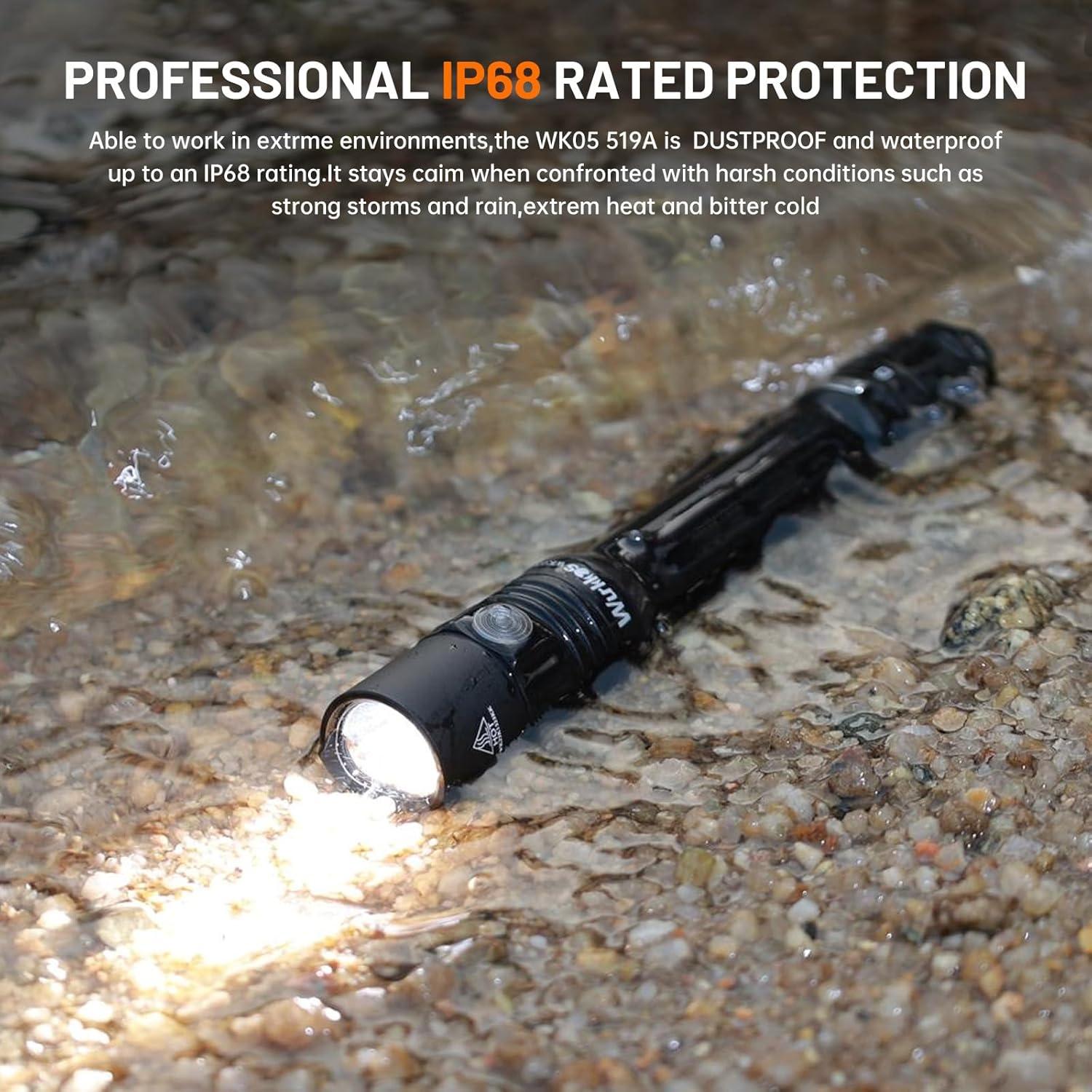 Linterna de Pluma Wurkkos WK05 LED 900 Lúmenes IP68