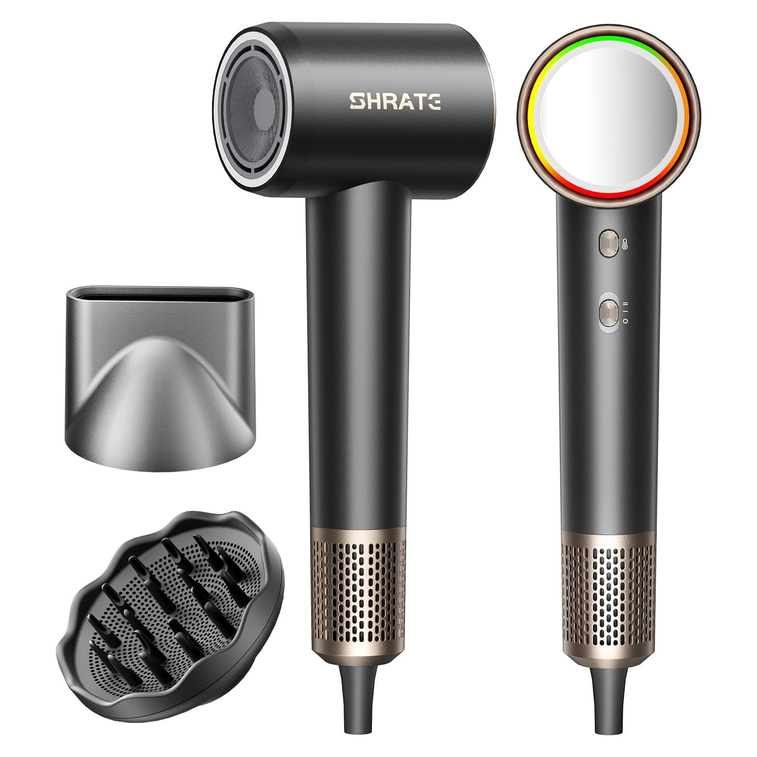 Secador de Pelo Iónico SHRATE Profesional 500M Iones Negativos
