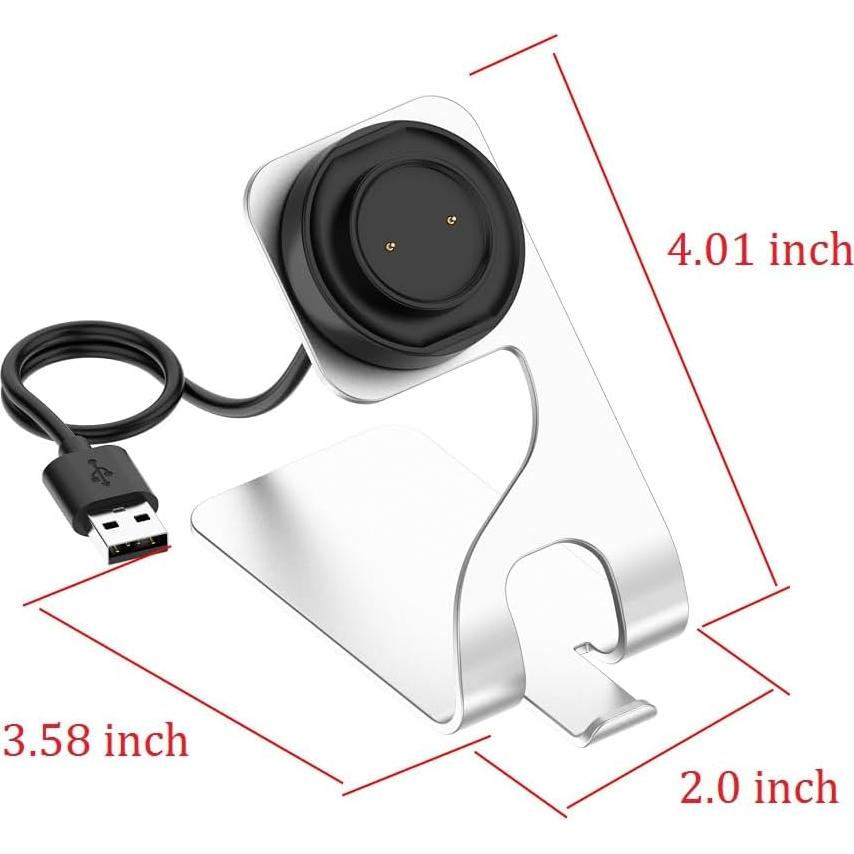 Base de Carga USB KETOPKIN para Amazfit Bip y GTR - Gris