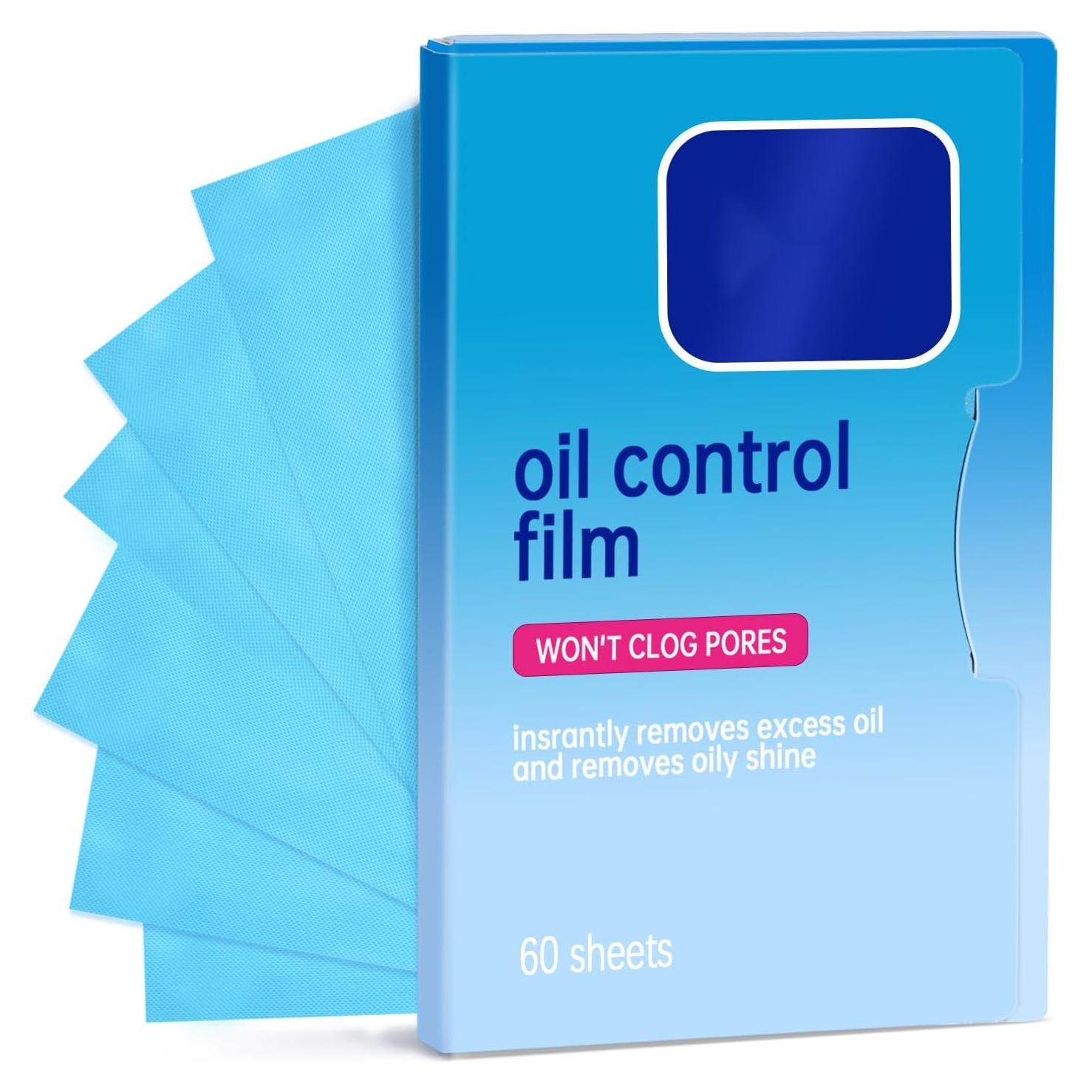 Hojas Absorbentes de Aceite COMFYTOUCH - 60 Unidades para Piel Grasa