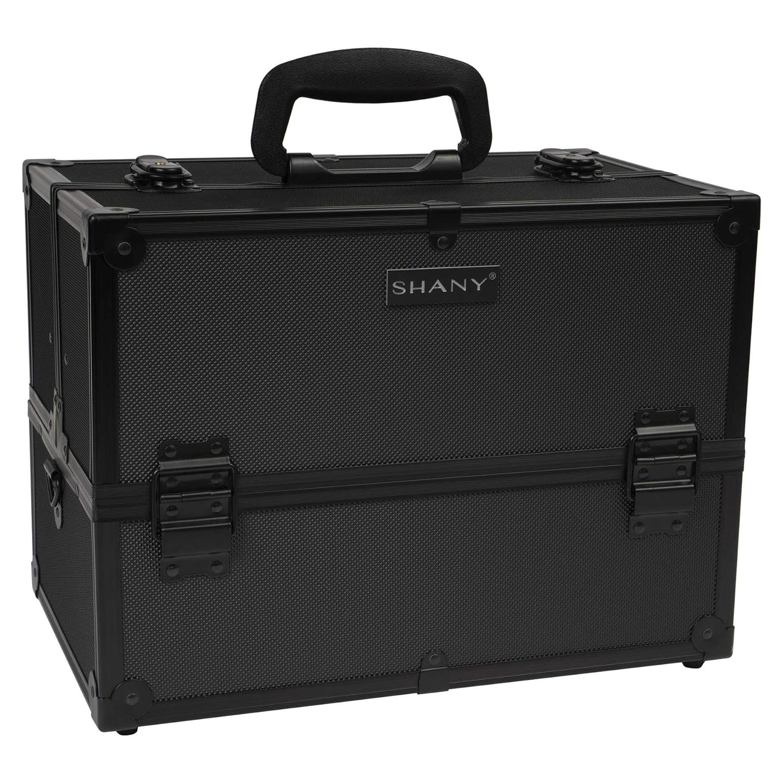 Estuche de Maquillaje Pro Esencial SHANY - Todo Negro