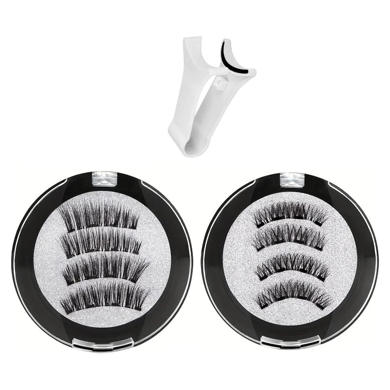 Kit de Pestañas Magnéticas Reutilizables BYETOCE - 4 Pares