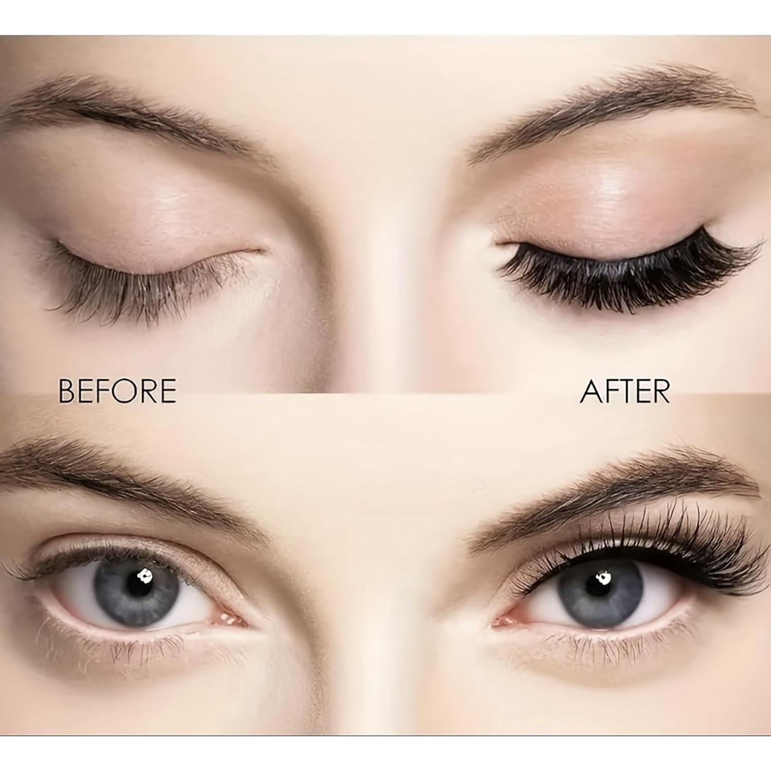 Kit de Pestañas Magnéticas Reutilizables BYETOCE - 4 Pares