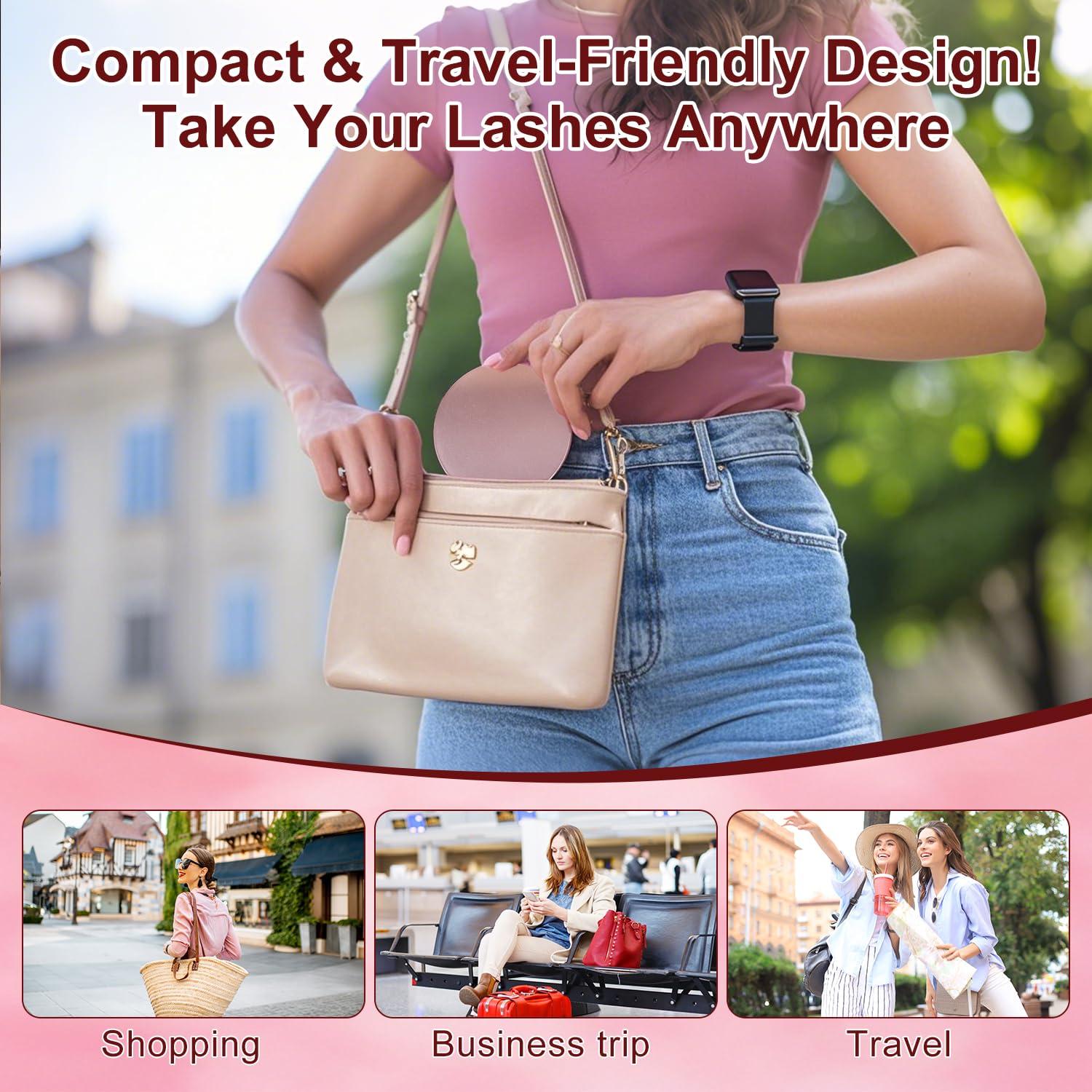 Kit de Pestañas Postizas Magnéticas Hexy Hardware - Reutilizables