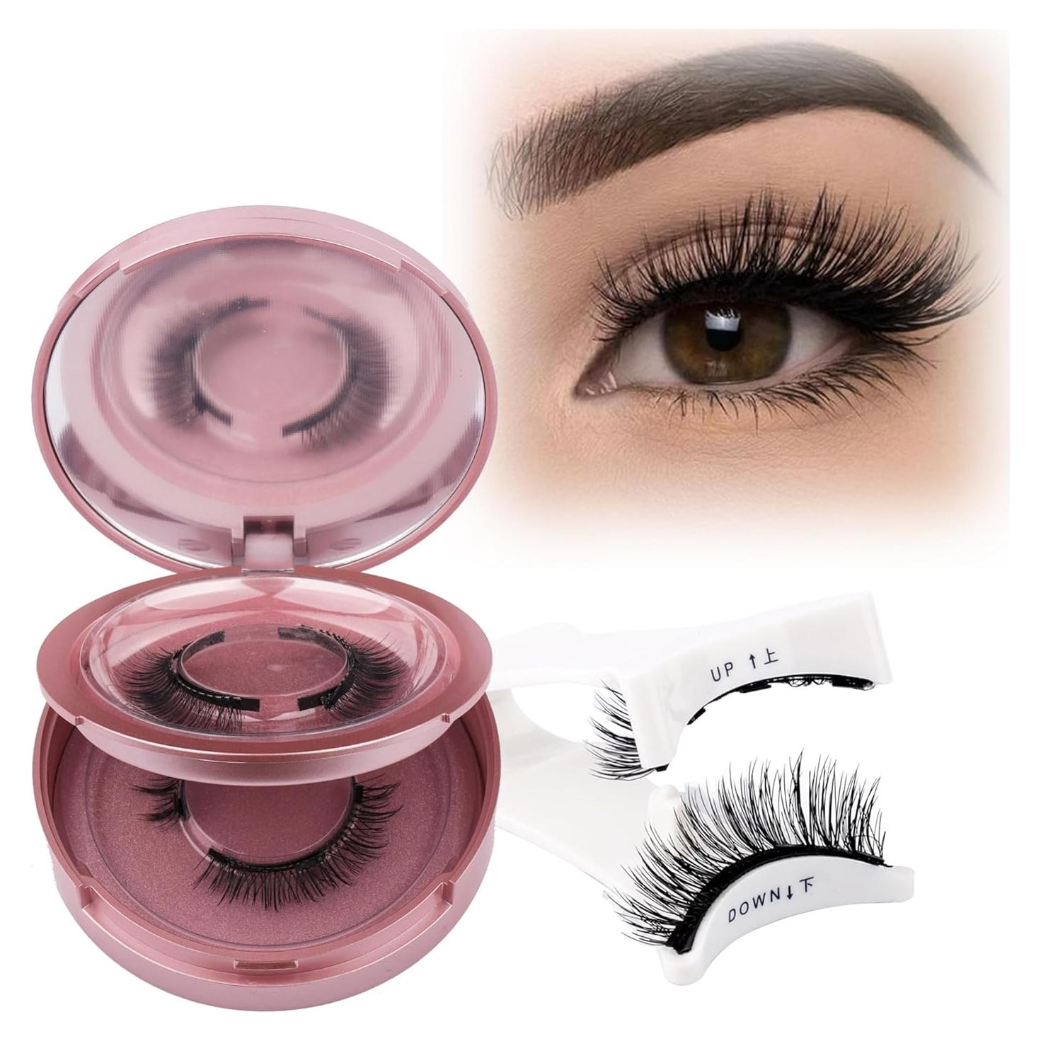 Kit de Pestañas Magnéticas GEMERRY 2 Pares con Aplicador