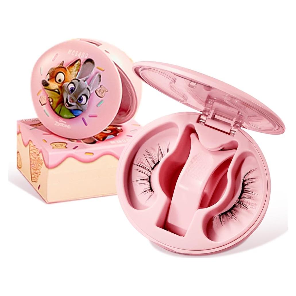 Kit de Pestañas Magnéticas WOSADO No.18 Negro Terciopelo Reutilizables