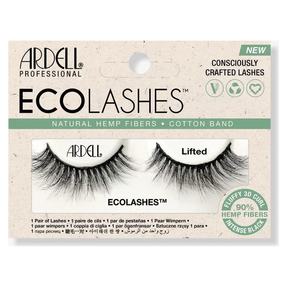 Pestañas Eco Ardell Elevadas Largas y Voluminosas