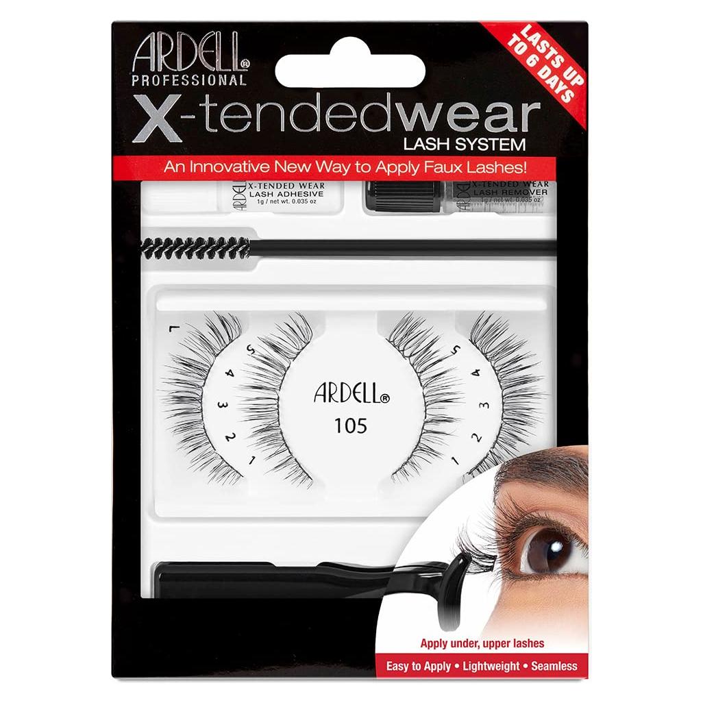 Pestañas Individuales Ardell X-tended Wear 105 - Larga Duración