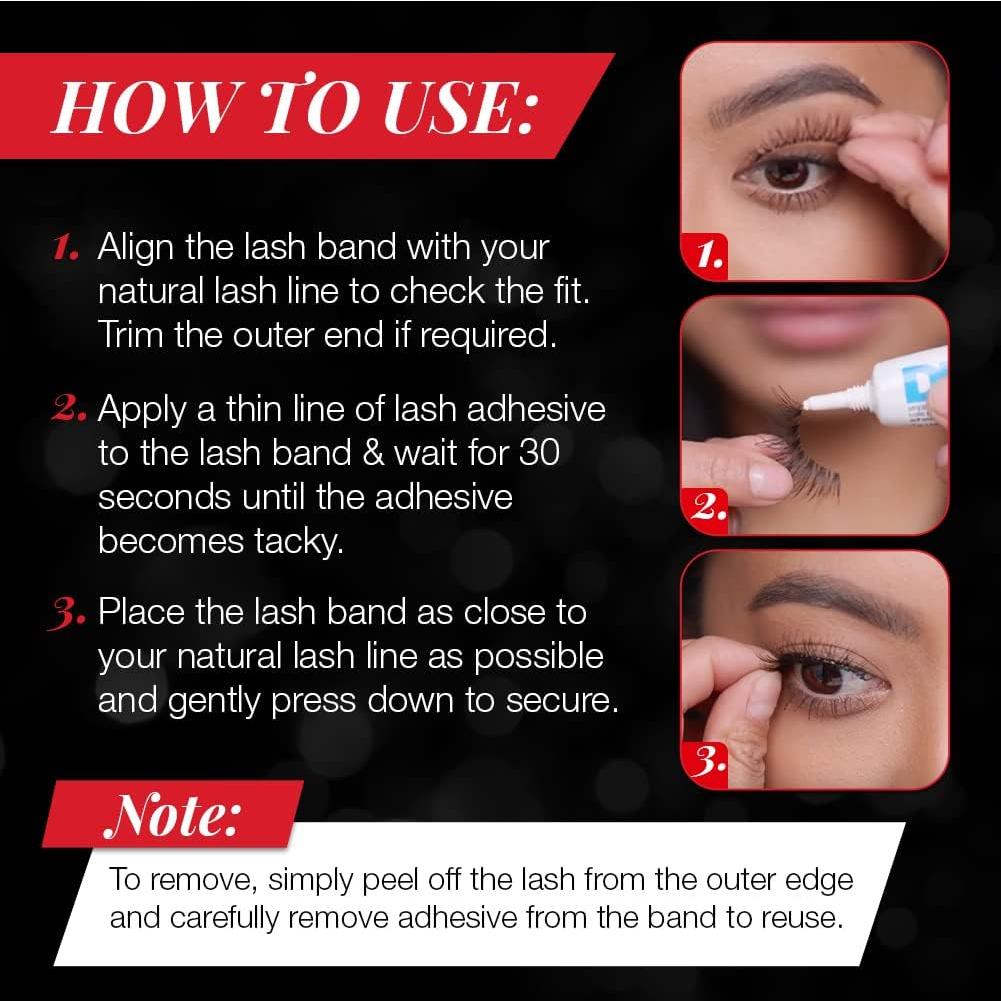 Multipack Pestañas Postizas Ardell Demi Wispies - 6 Pares