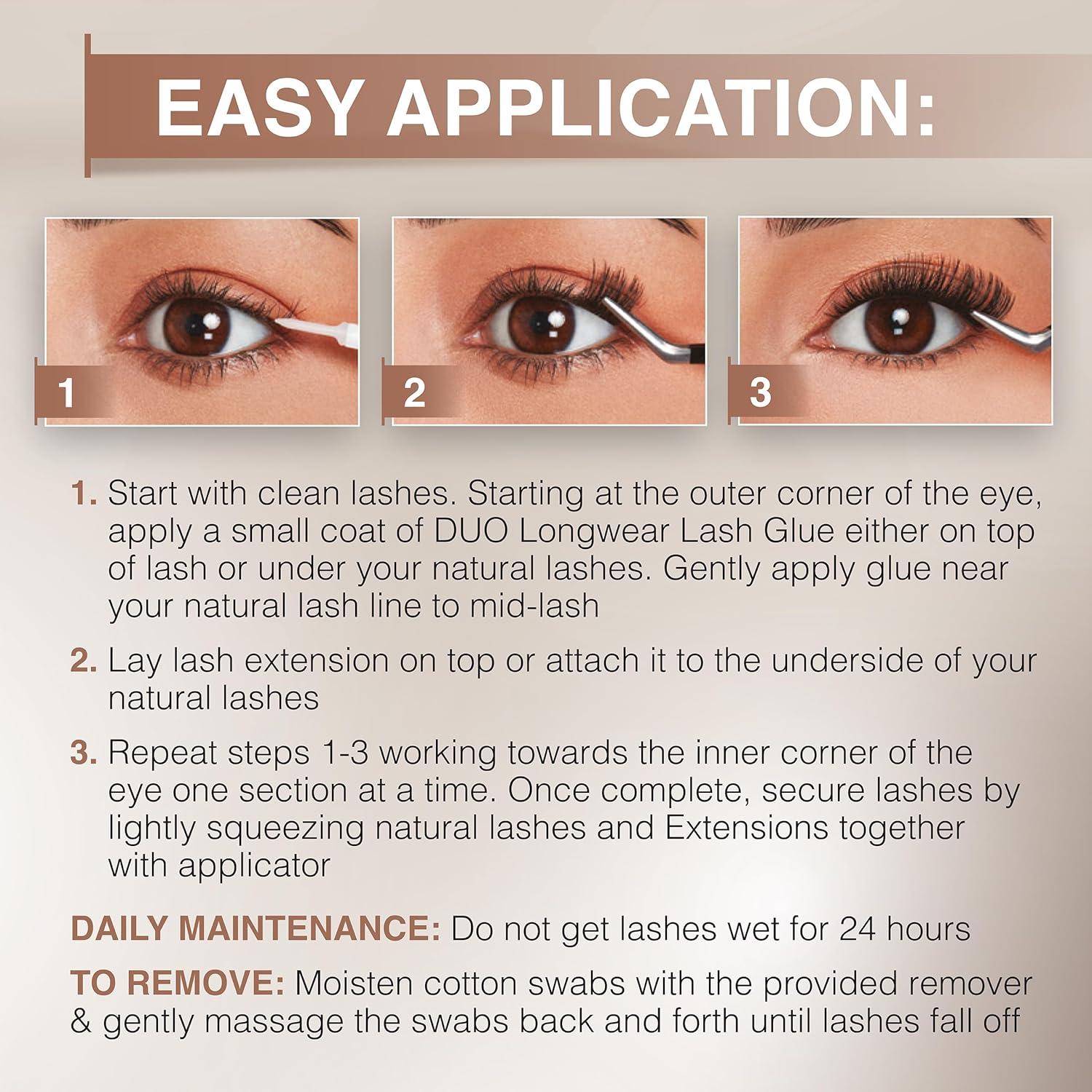 Extensiones de Pestañas Ardell Ojo Gatito - Paquete de 3