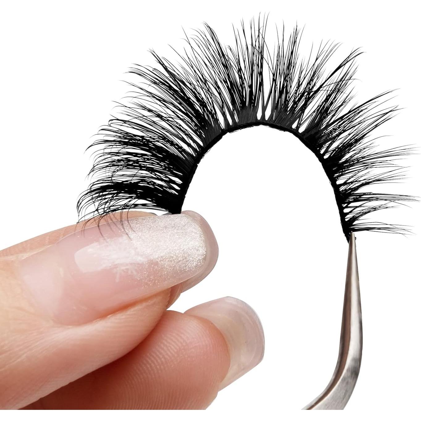 Pestañas Postizas Onlyall A04 Visón Sintético 16MM Naturales