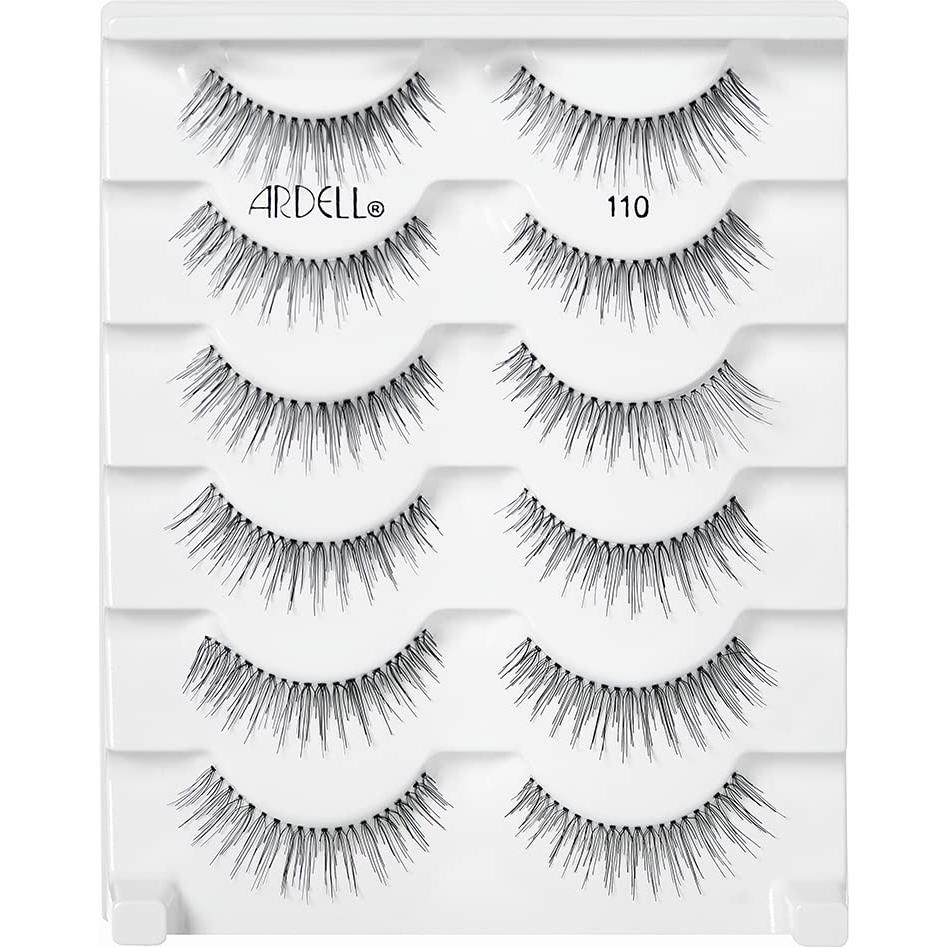 Pestañas Postizas Ardell Natural 110 - 6 Pares Reutilizables