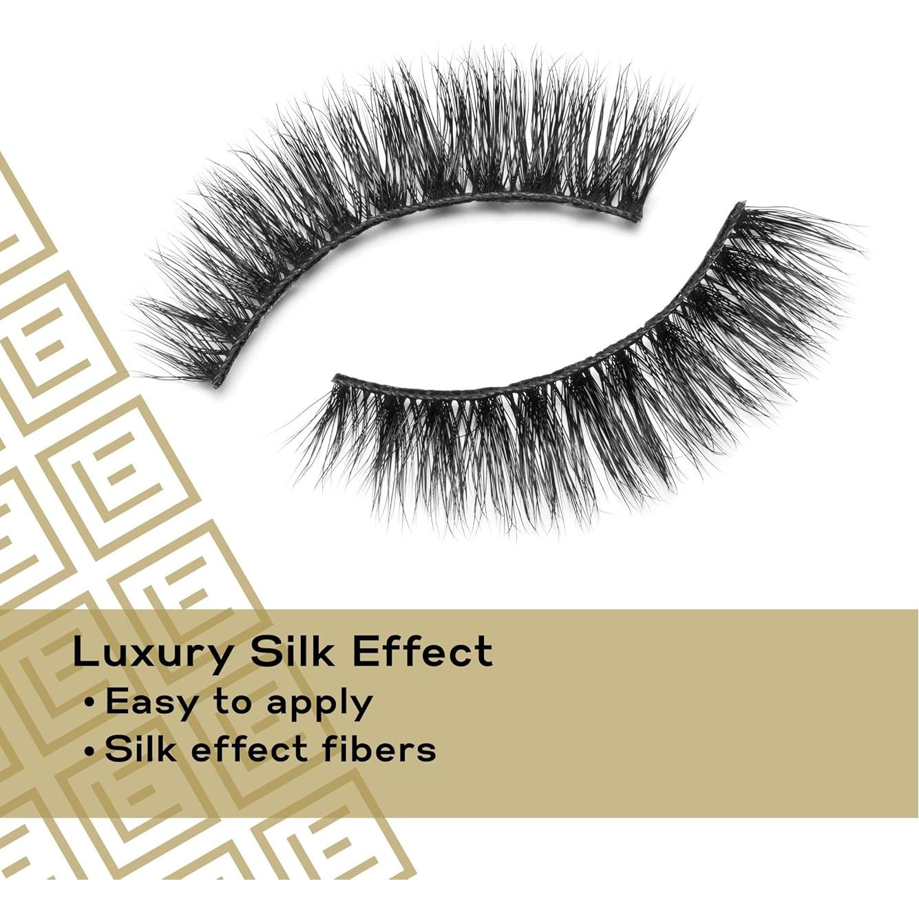 Pestañas Eylure Luxe Faux Mink Ruby Multipack - 10 Usos