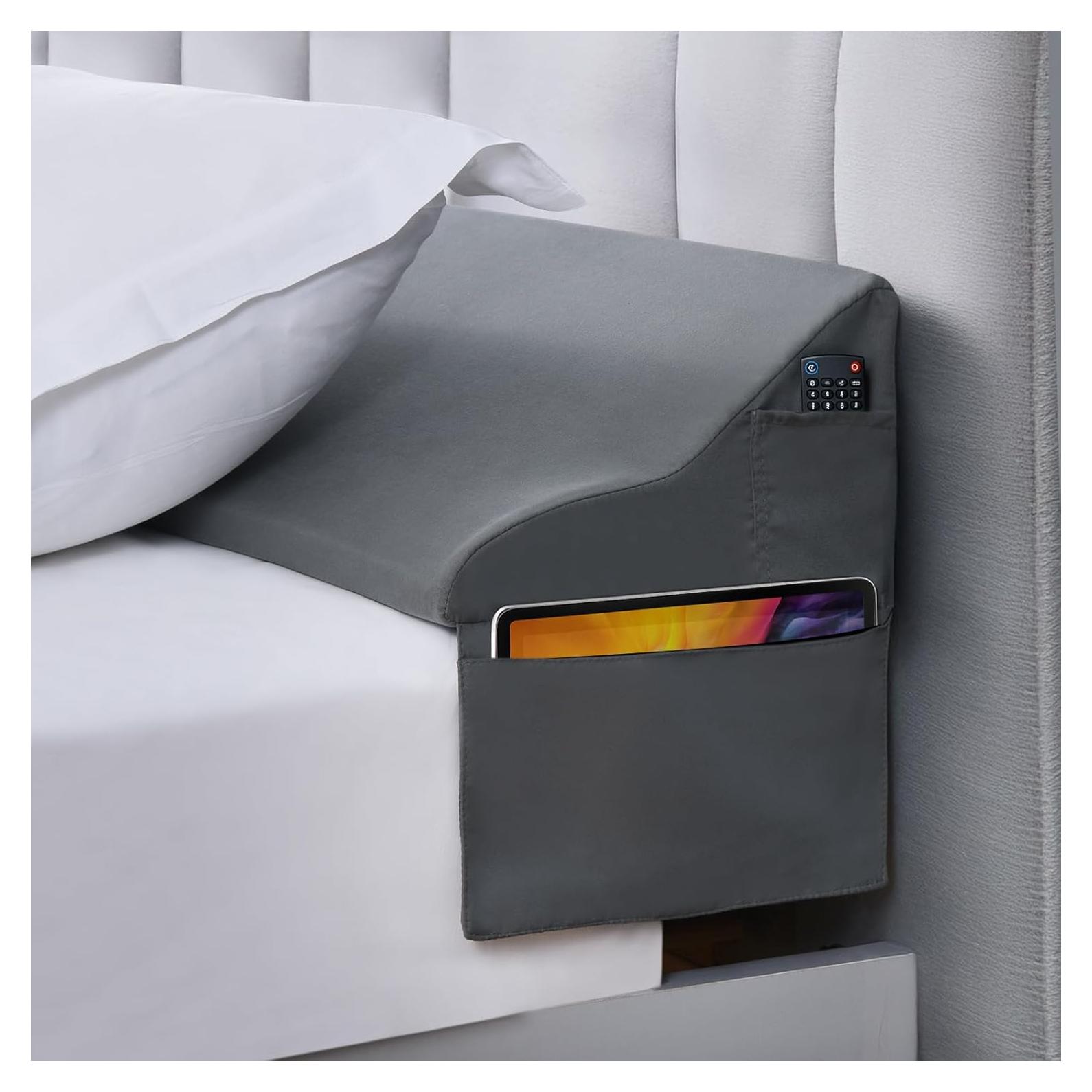 Cojín en Cuña Queen Selectico Gris con Funda Lavable