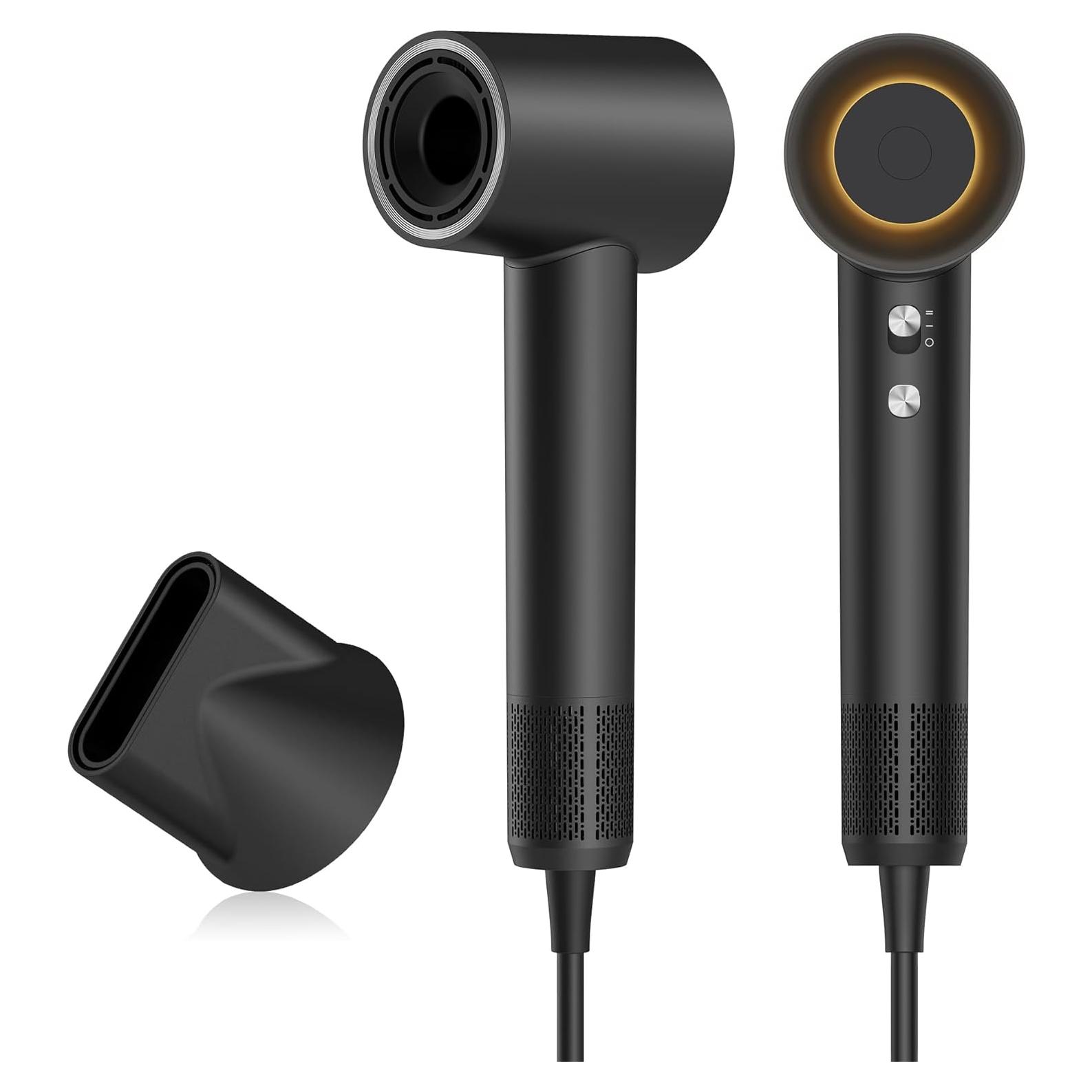 Secador de Pelo Iónico Negativo Zhiyangfei 110,000 RPM Negro