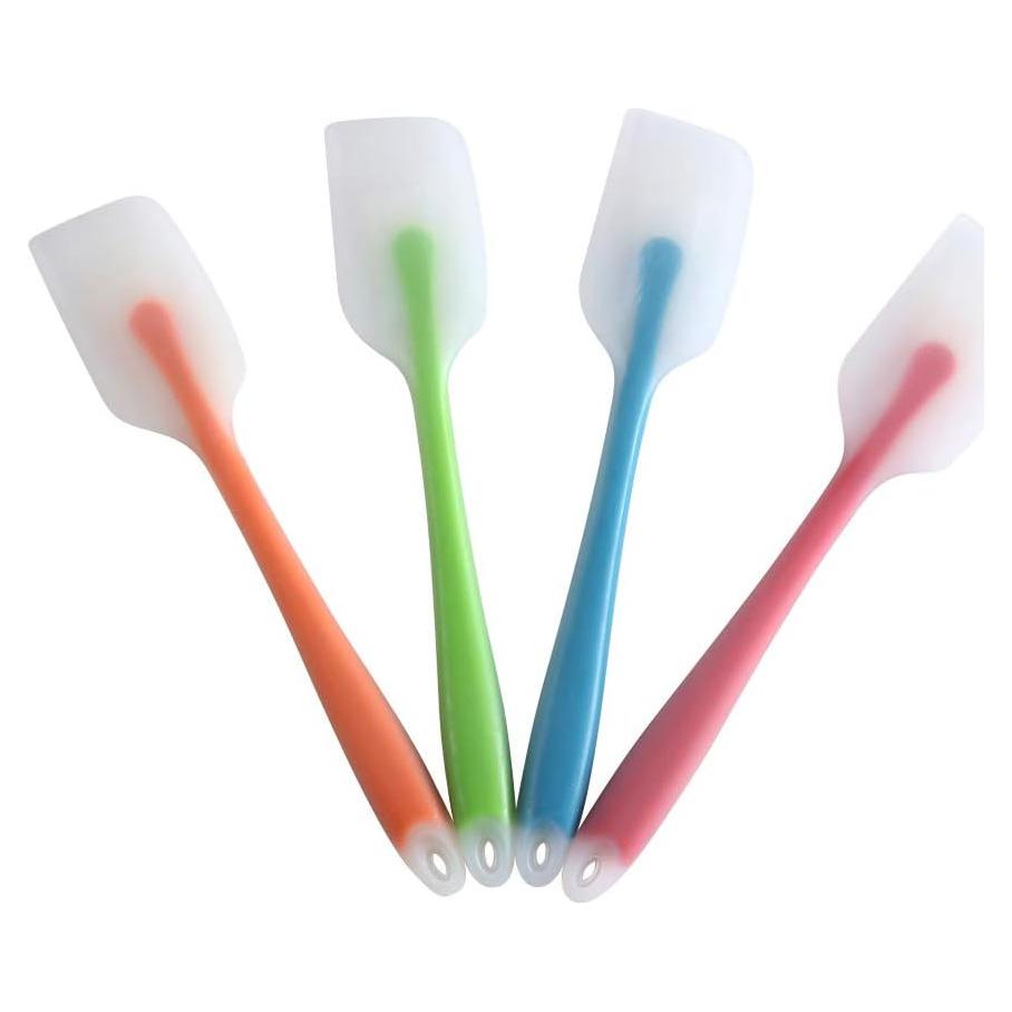 Juego de 4 Espátulas de Silicona HiramWare - Resistente al Calor 232°C