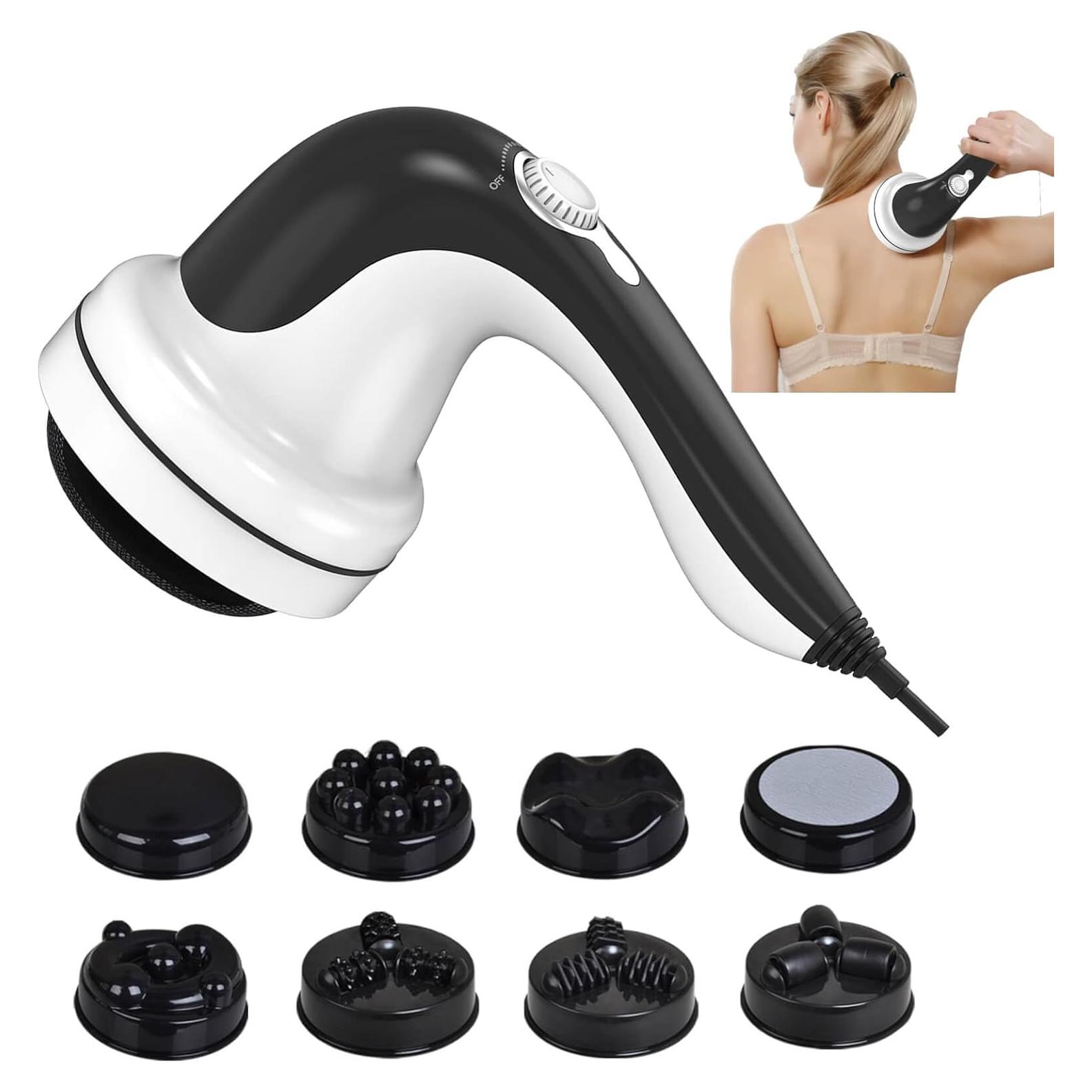 Masajeador de Celulitis TOTO81JXM PL604B-BW 0.77kg 8 Cabezas