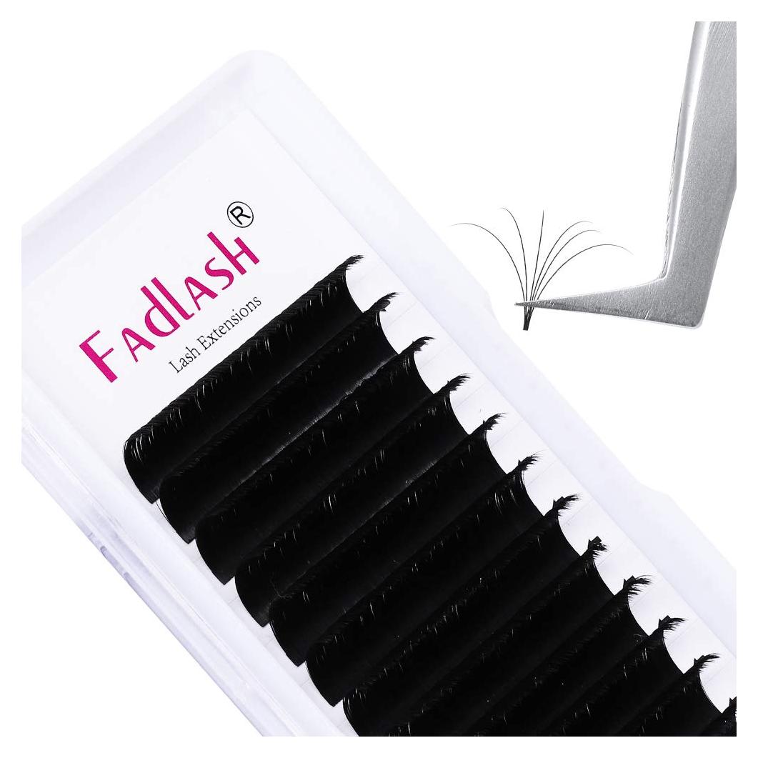 Extensiones de Pestañas FADLASH D Curl 0.07 14mm Volumen